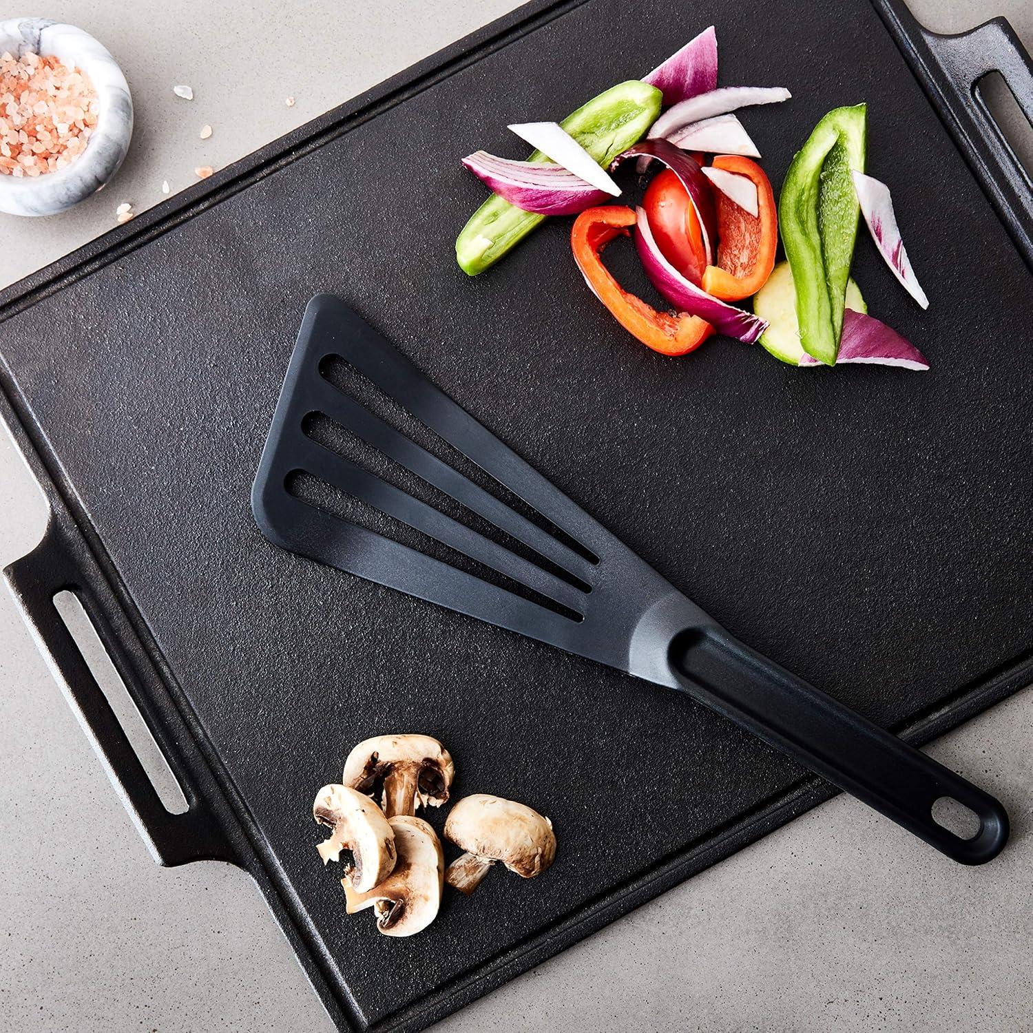 Espátula Ranurada Mercer Culinary 30.48 cm Alta Temperatura Negra