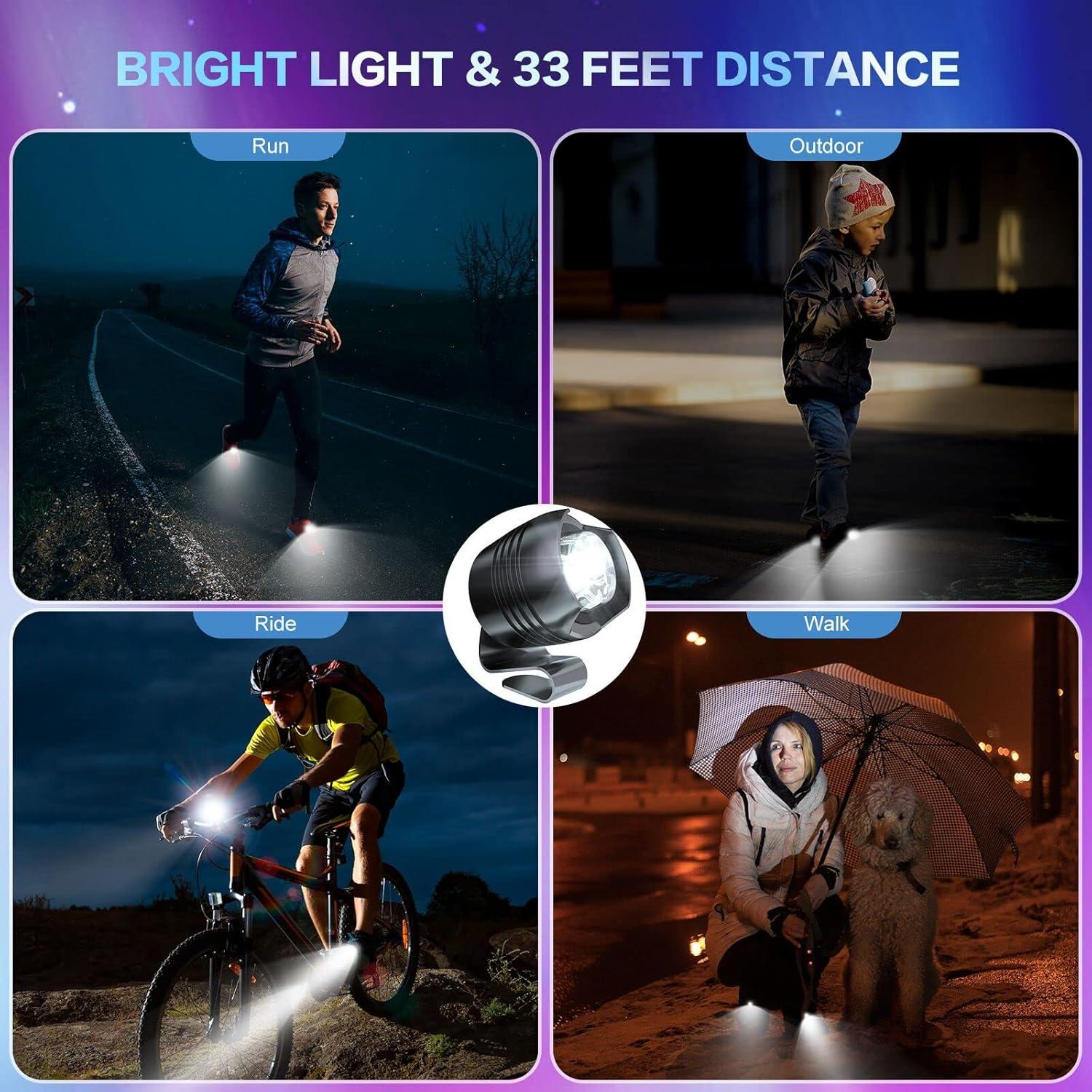 Adorno Clip-on para Crocs OUNS MOON - 2 Faros LED