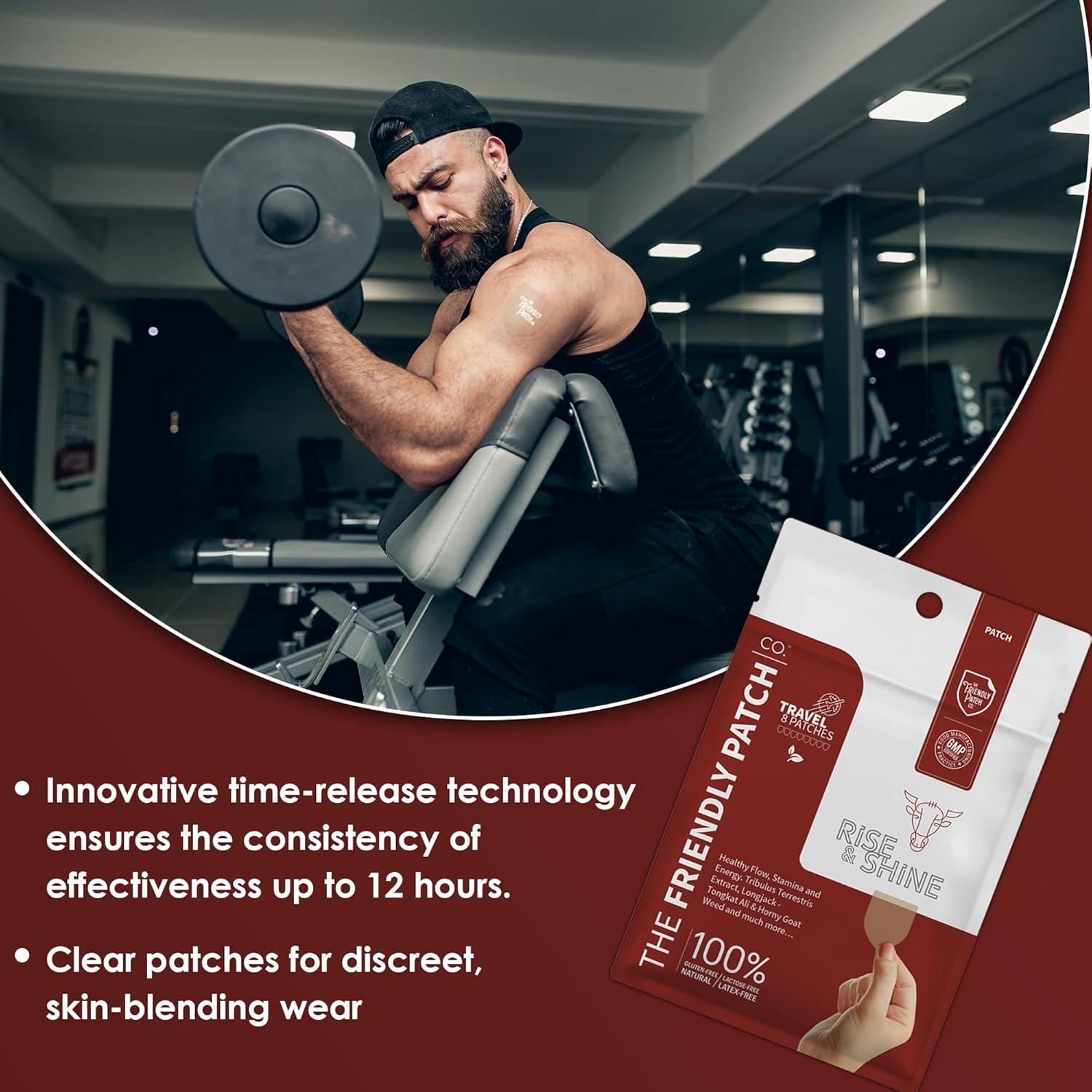 Parches de Energía Rise & Shine El Parche Amistoso 8-Pack