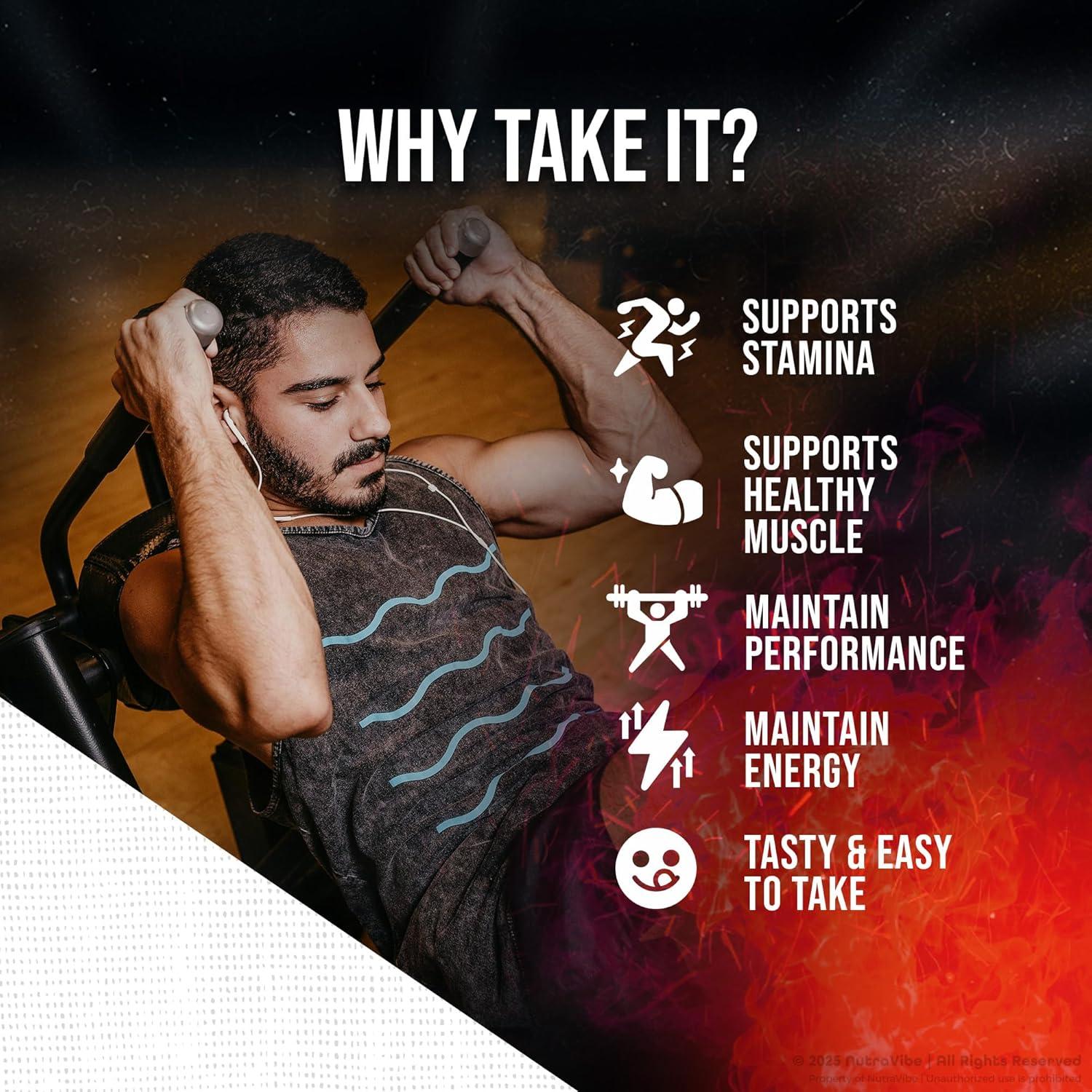 Gomitas Vital Pump XL NutraVibe para Hombres - 120 Unidades