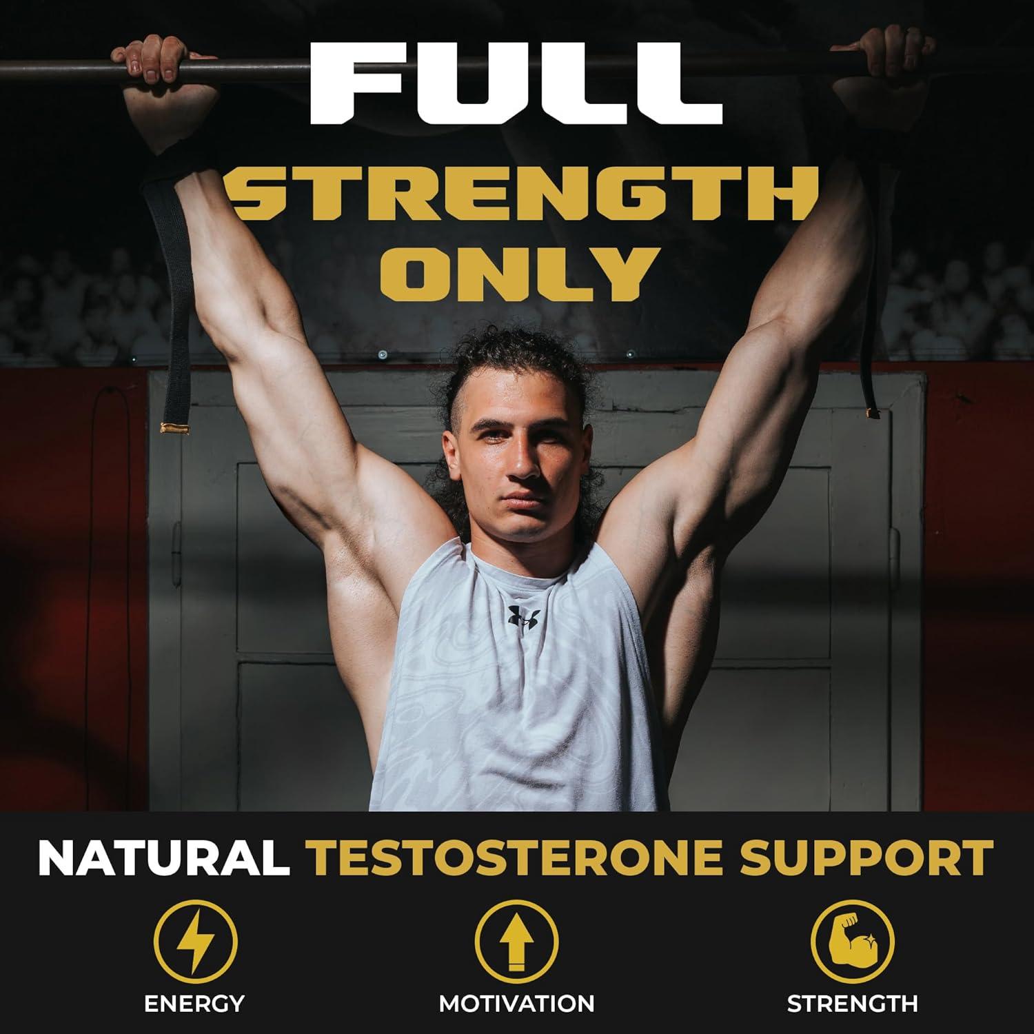 Suplemento Natural de Testosterona Earth Elixir 600mg Fadogia 500mg Tongkat Ali