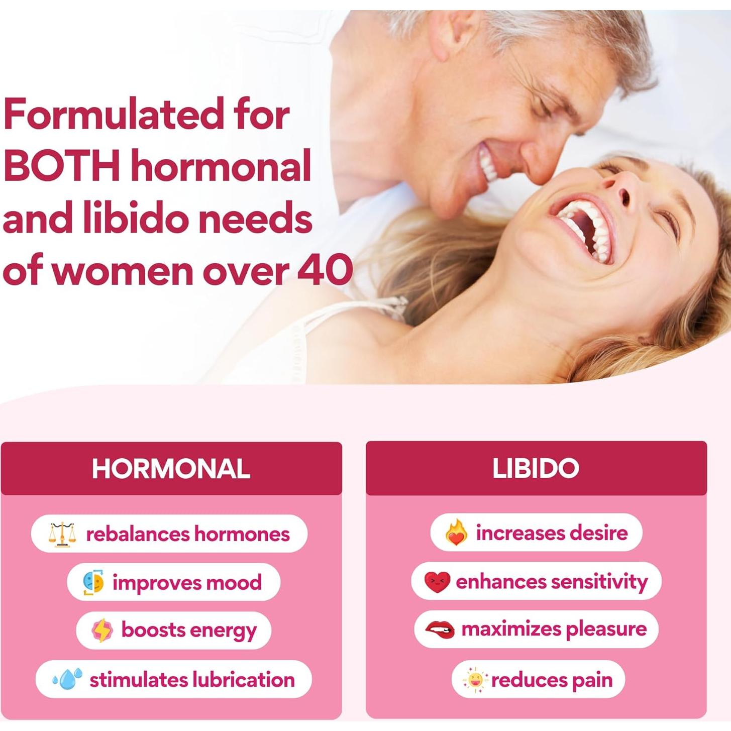 Libidooo VoomVaya - Aumento de Libido Femenino 60 Cápsulas