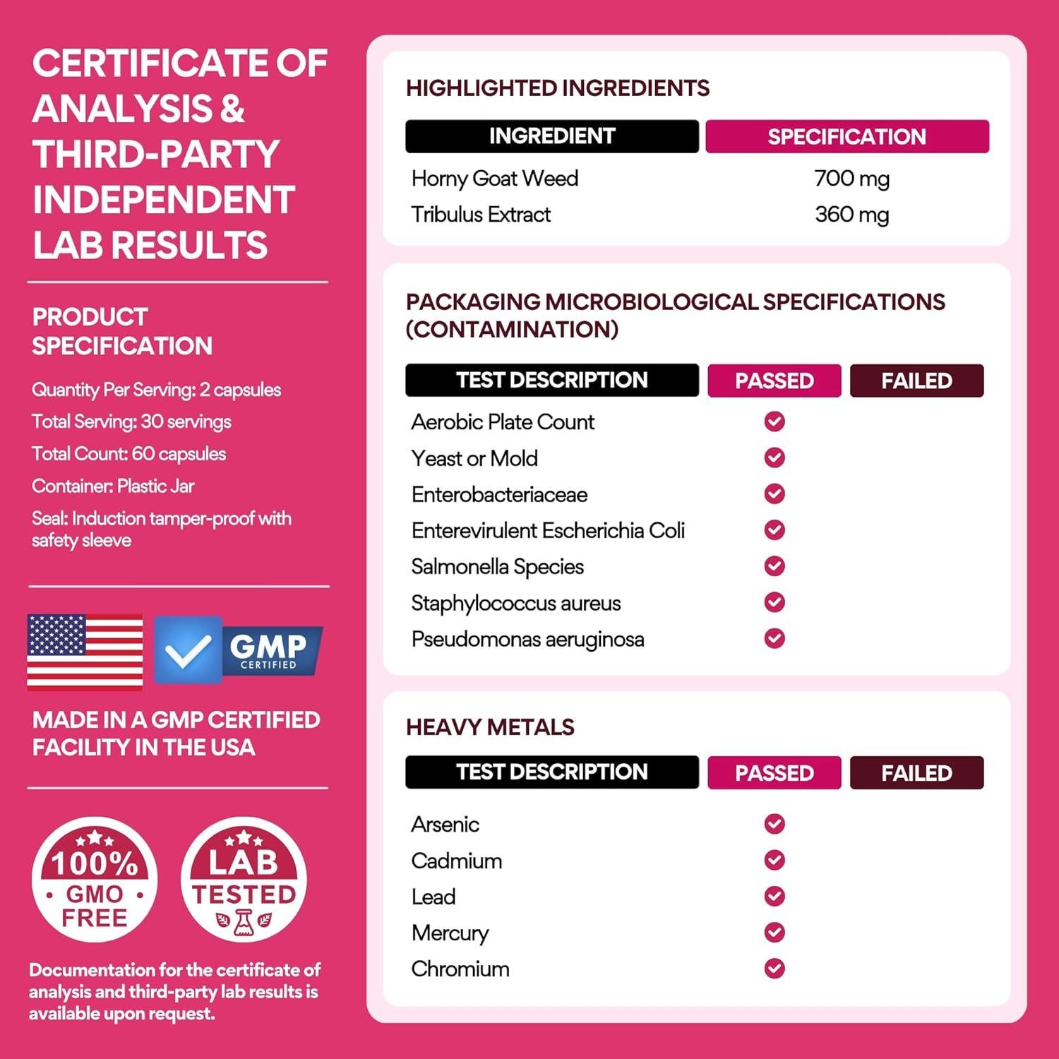 Libidooo VoomVaya - Aumento de Libido Femenino 60 Cápsulas