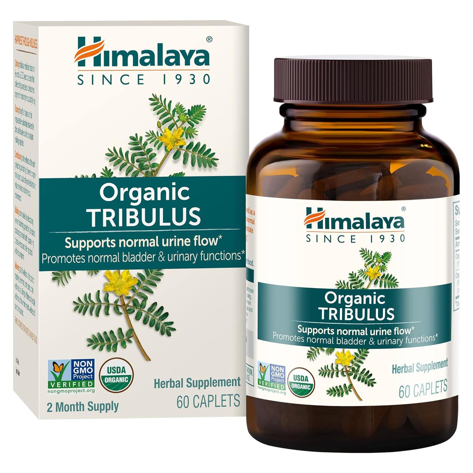 Suplemento Herbal Himalaya Tribulus Terrestris 688 mg 60 Tabletas