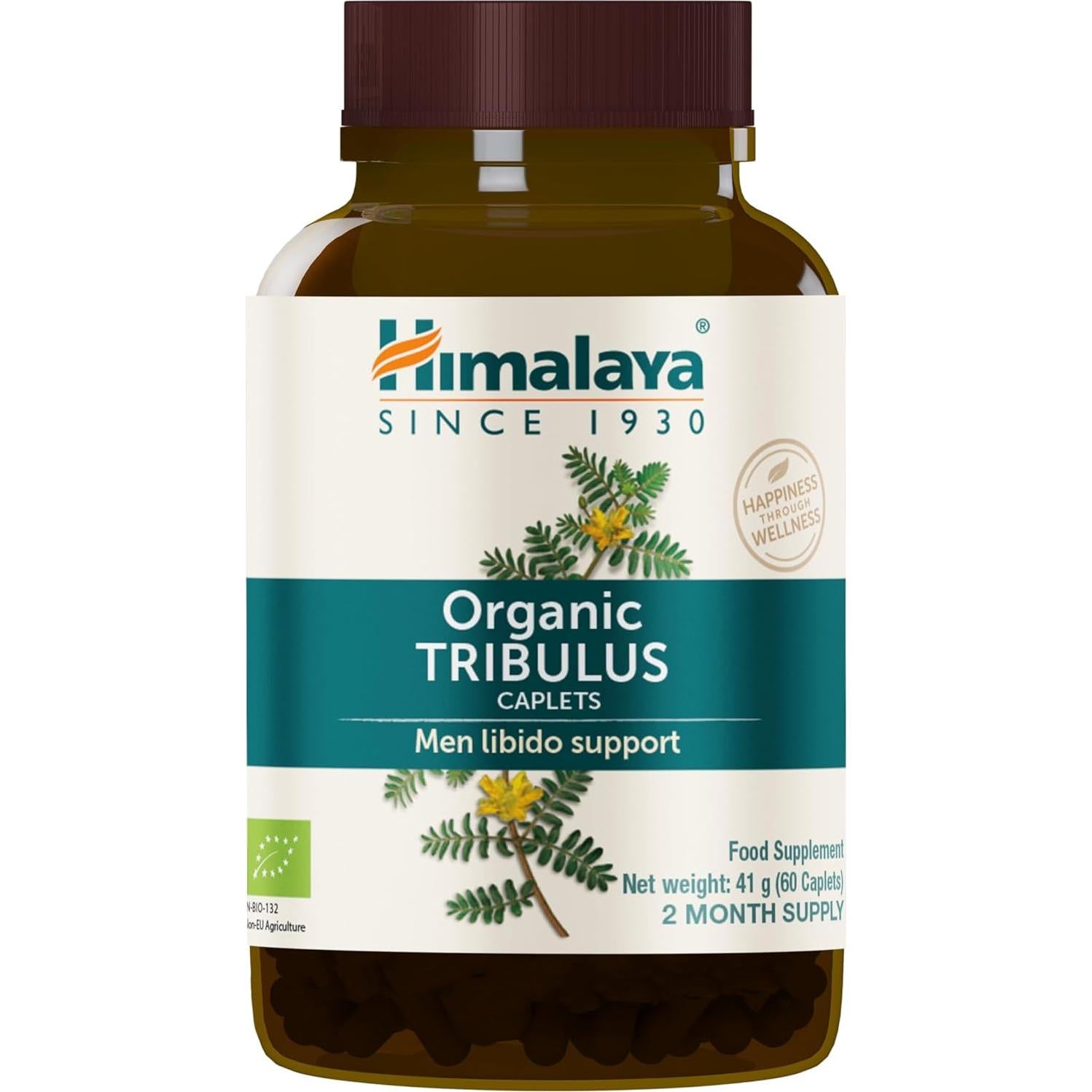 Suplemento Herbal Himalaya Tribulus Terrestris 688 mg 60 Tabletas