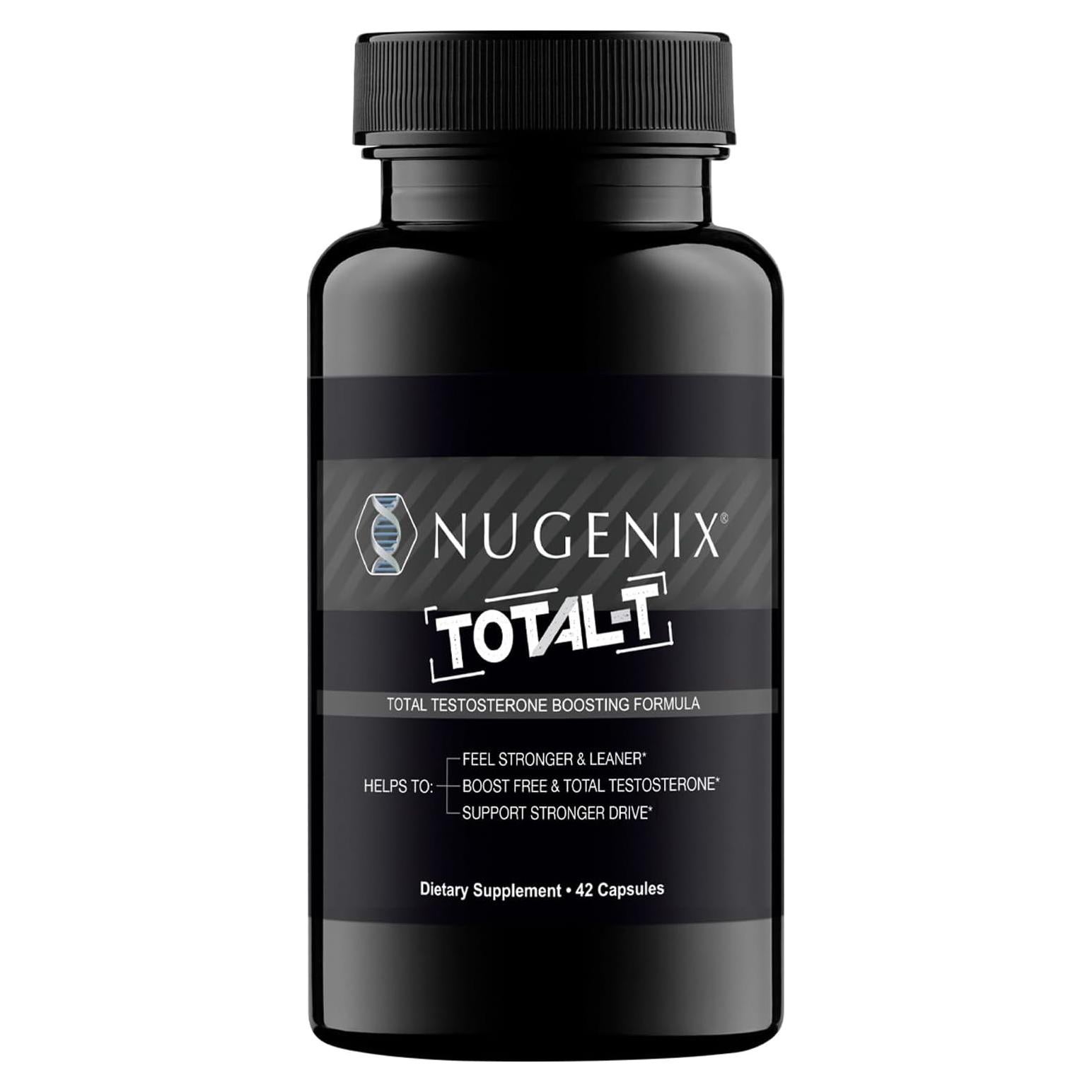 Nugenix Total-T Suplemento Aumentador de Testosterona 42 Cápsulas