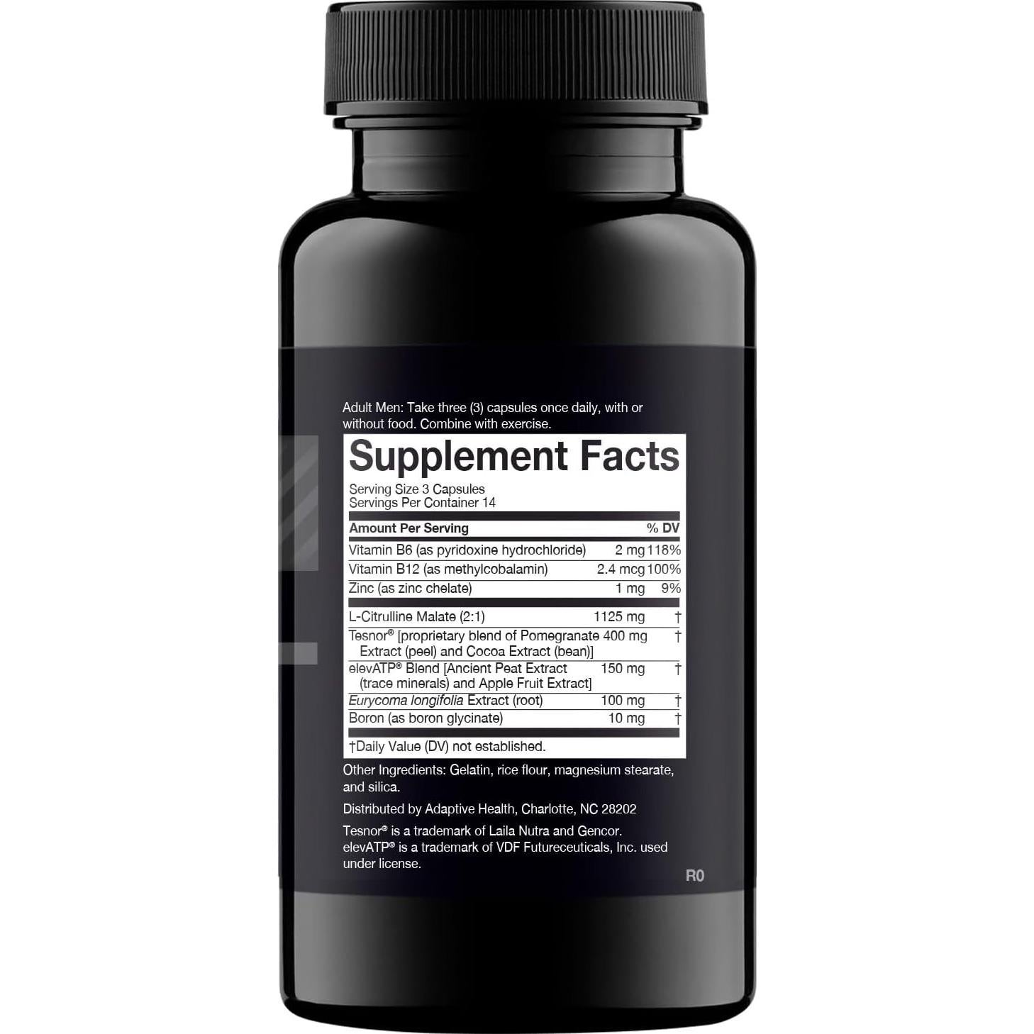 Nugenix Total-T Suplemento Aumentador de Testosterona 42 Cápsulas