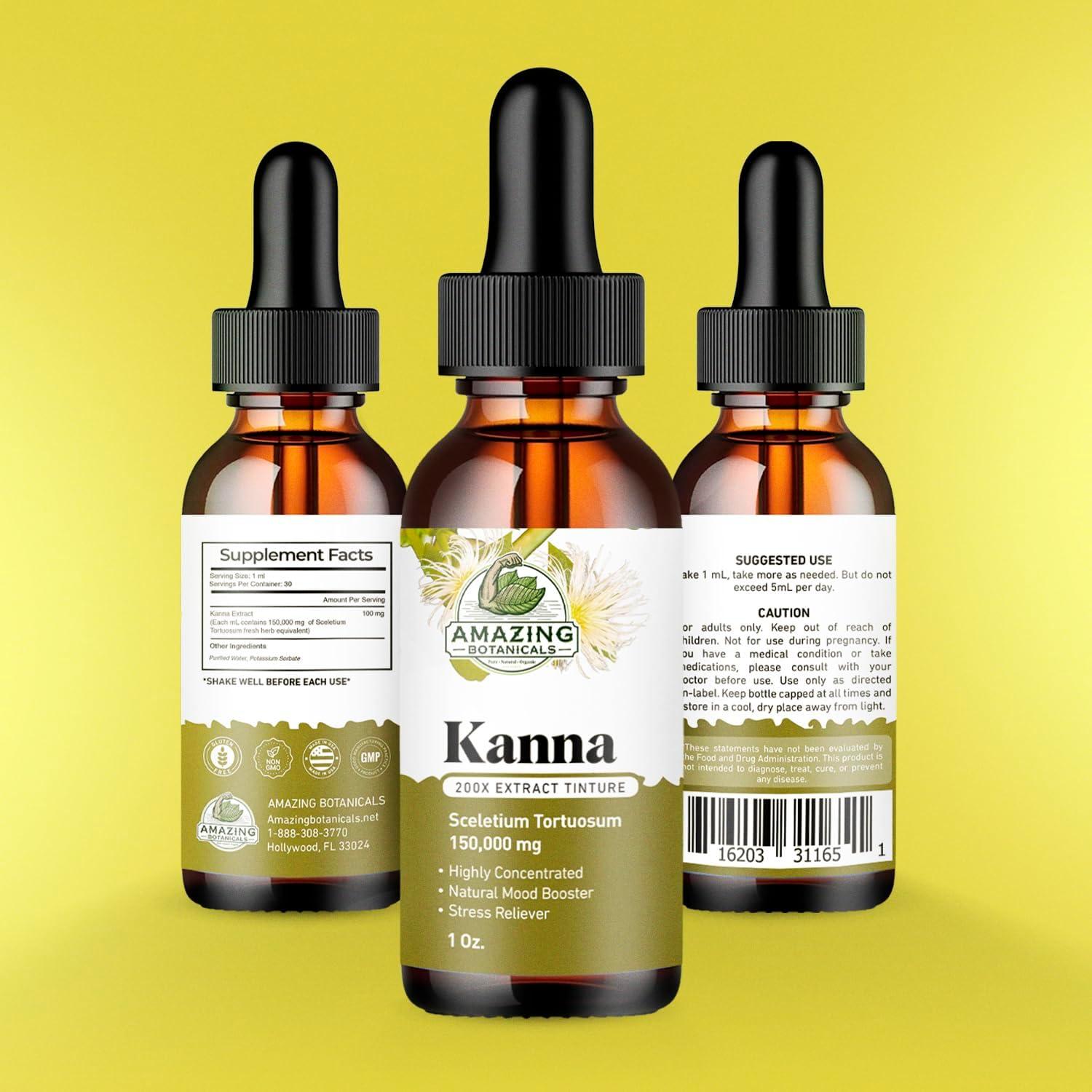 Extracto de Sceletium Tortuosum 200X Amazing Botanicals 30ml