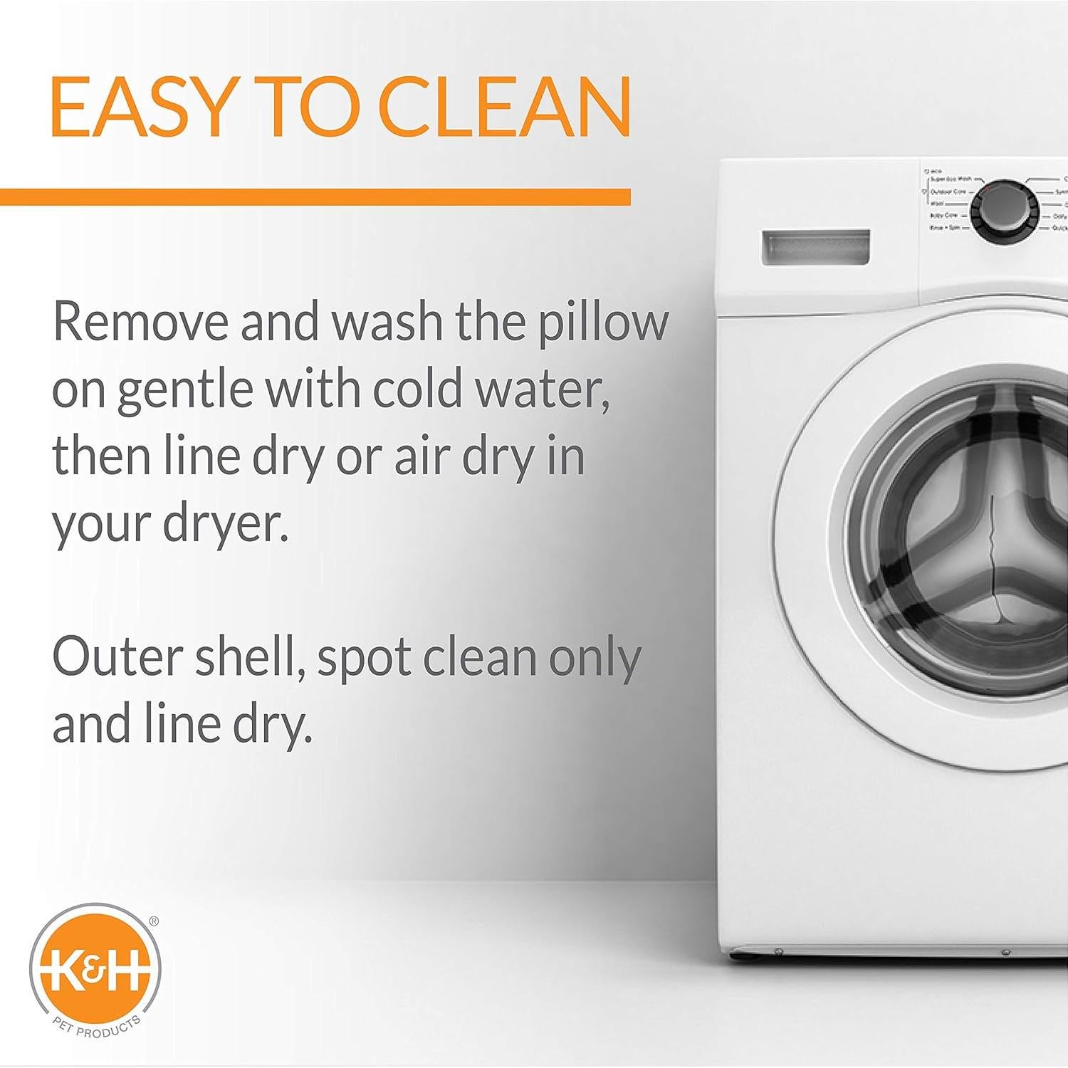 Cama para Gatos K&H Mod Dream Pod Gris 55,88 cm Lavable