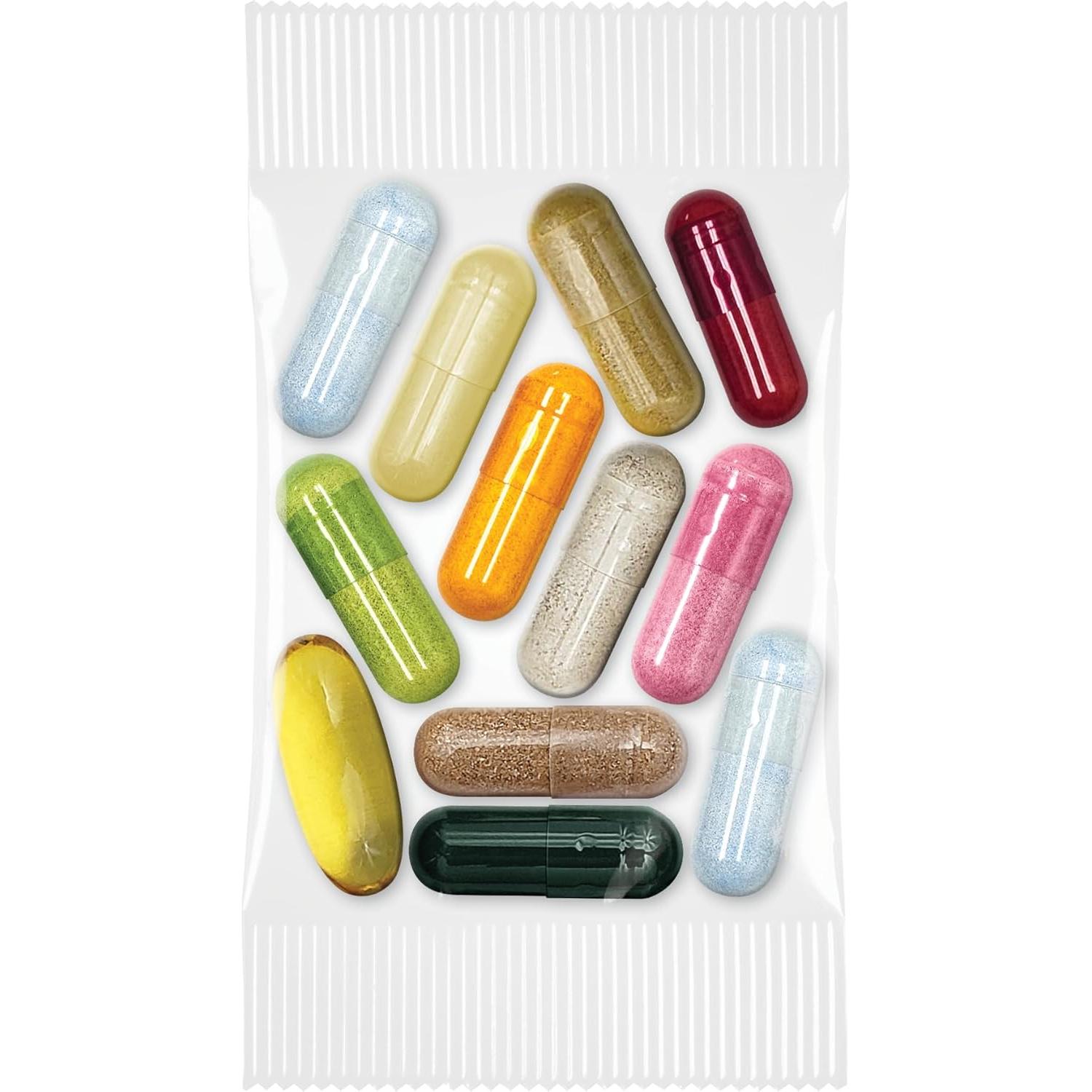 Power Start Complete Daily Vitamin Pack | Men's Health Support, 10X Energy & Stamina Booster | Vitamin A, B, C, D, E, B12, Minerals, Tribulus, Maca, Epimedium, Tongkat Ali (30 Packets)