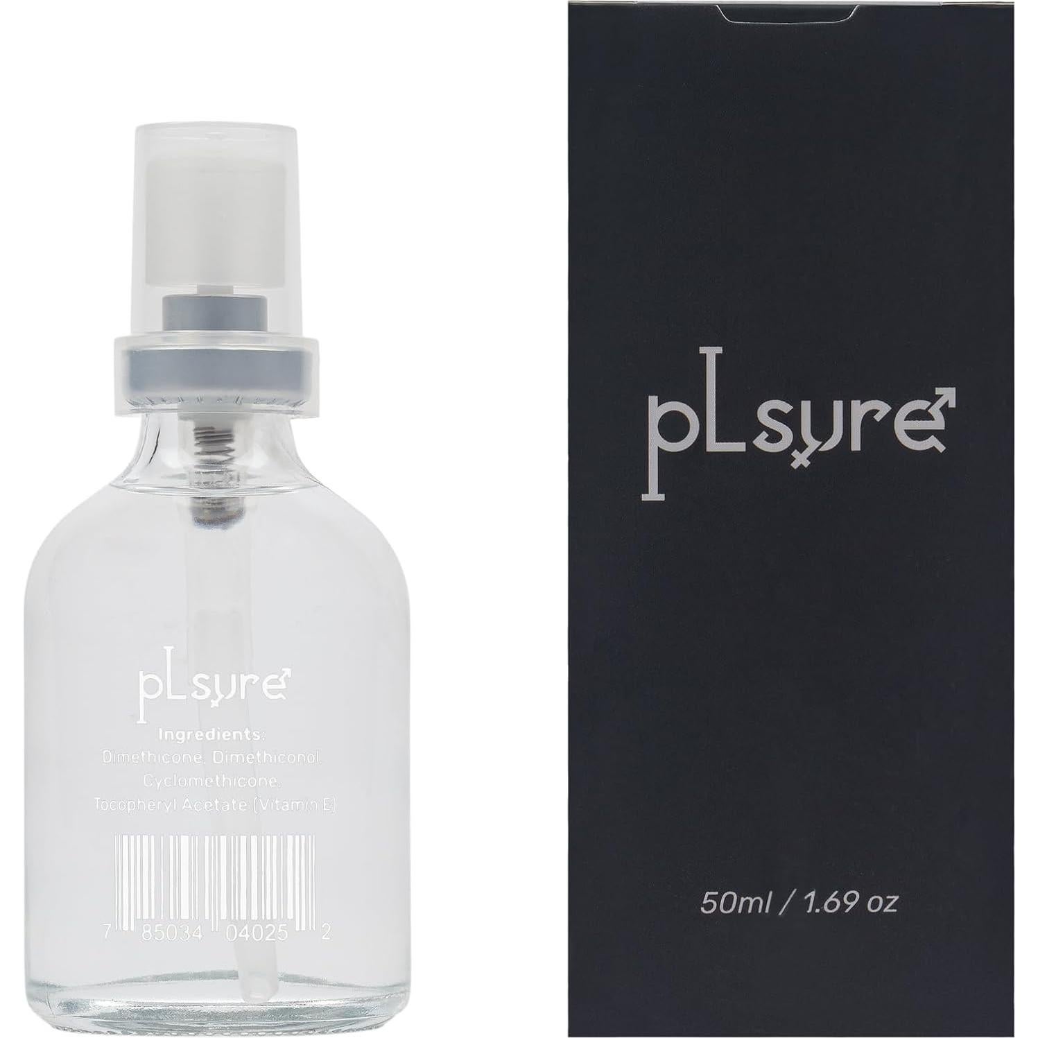 Lubricante Personal de Silicona PLSURE 49.9 ml Sin Fragancia
