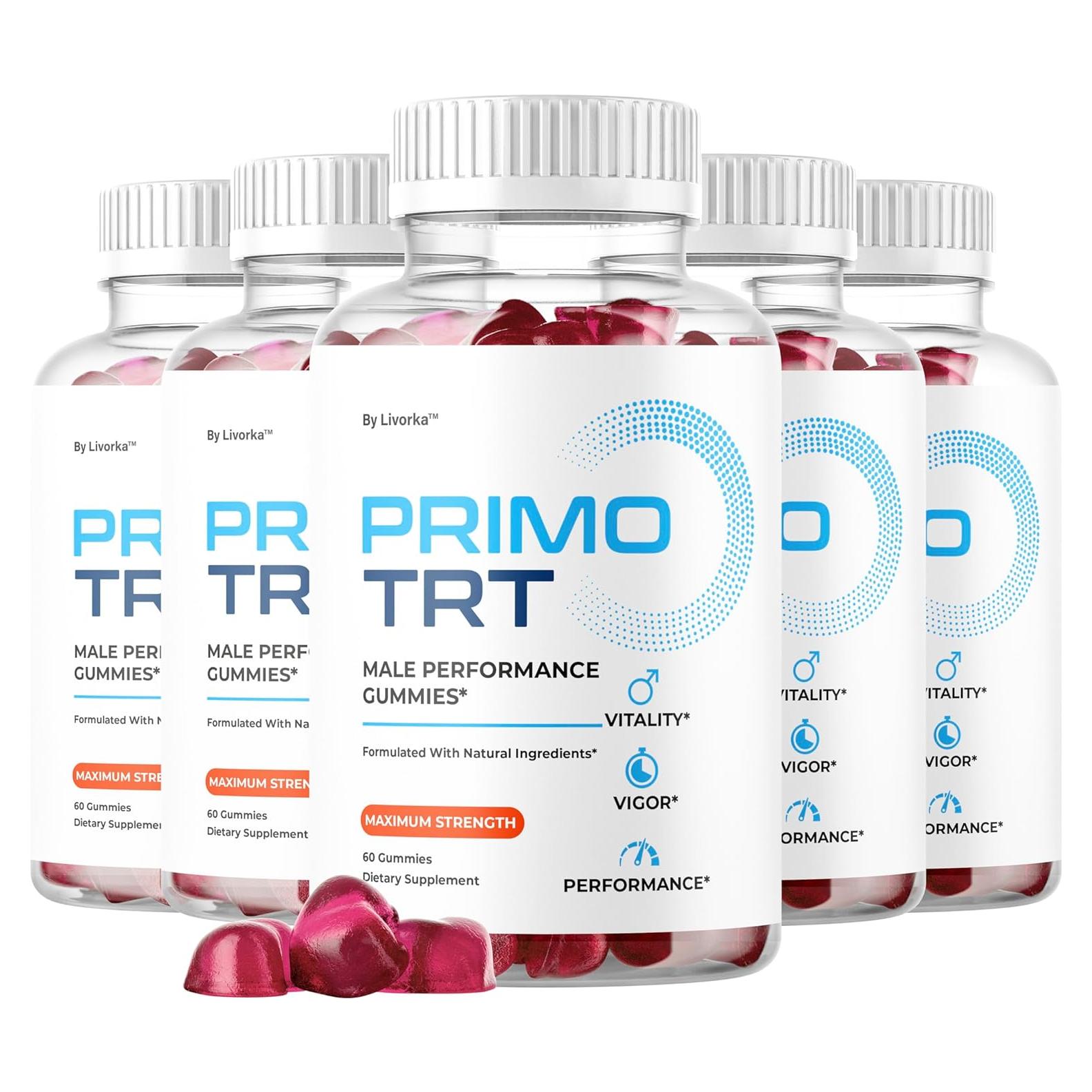 Gomitas Primo TRT 1050 MG - Suplemento Natural para Hombres