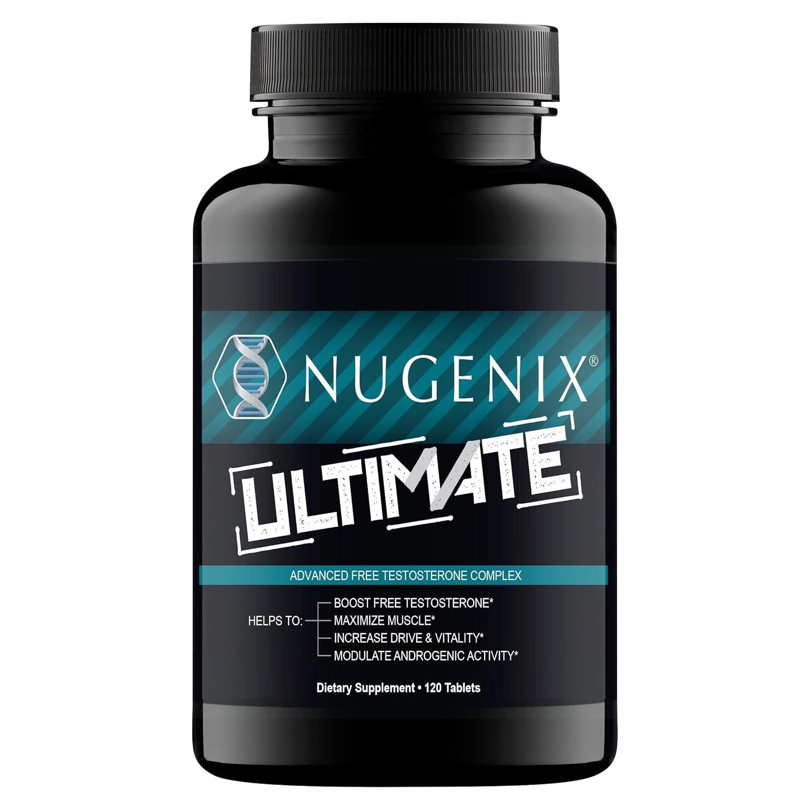 Nugenix Ultimate Aumentador de Testosterona 120 Tabletas