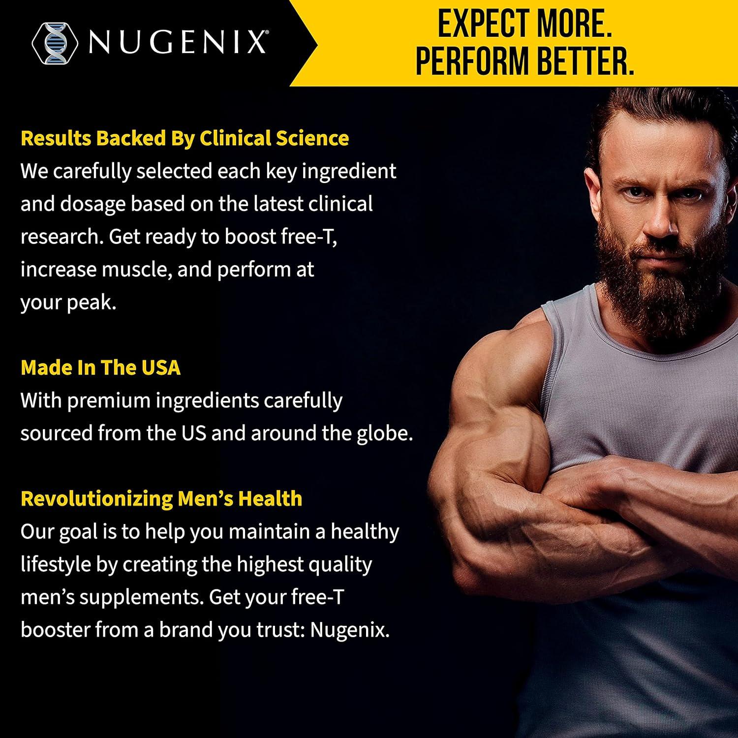 Nugenix Ultimate Aumentador de Testosterona 120 Tabletas
