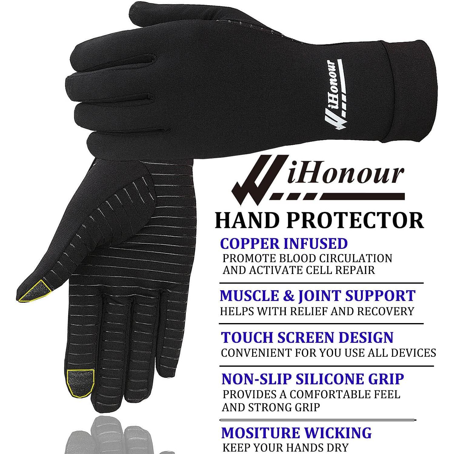 Guantes de Compresión Big Mango para Artritis - Paquete de 2