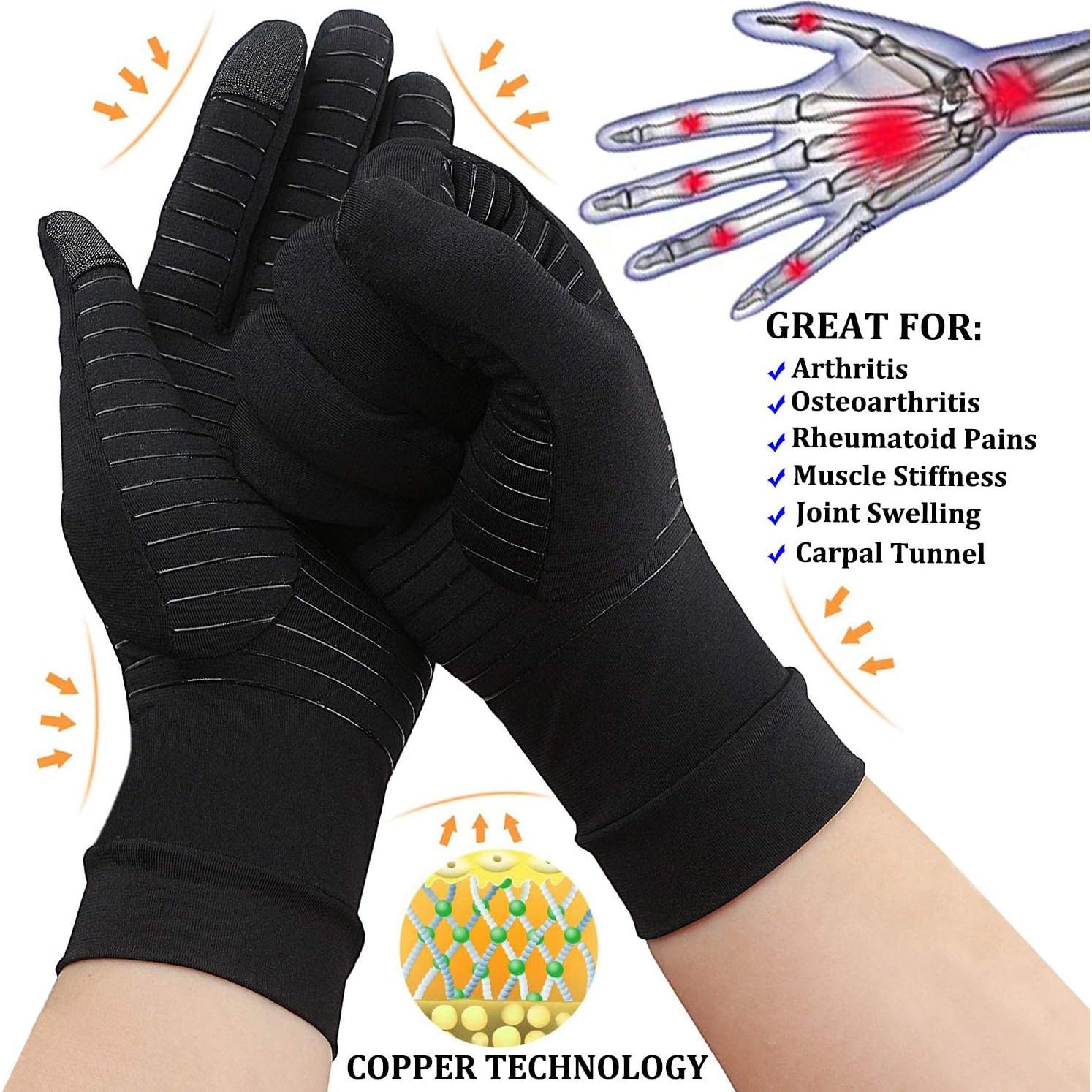 Guantes de Compresión Big Mango para Artritis - Paquete de 2