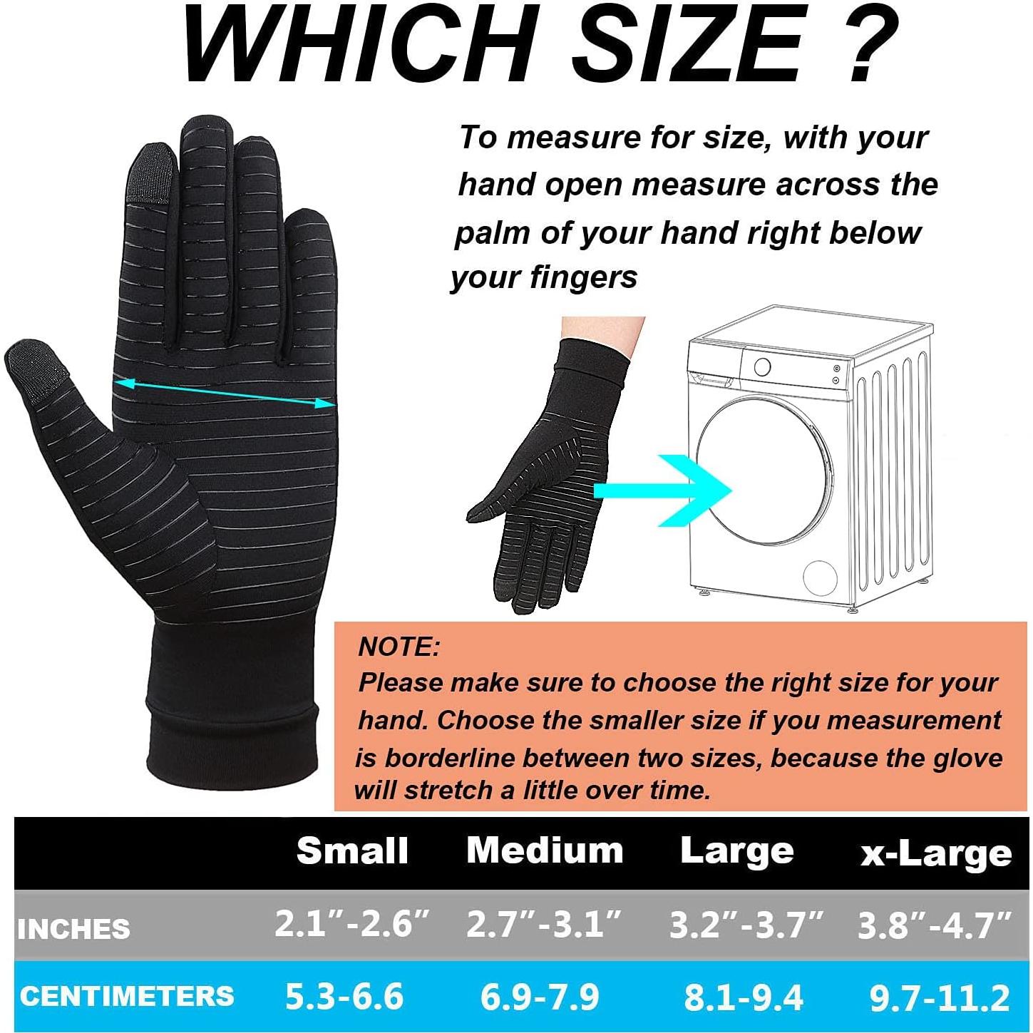 Guantes de Compresión Big Mango para Artritis - Paquete de 2