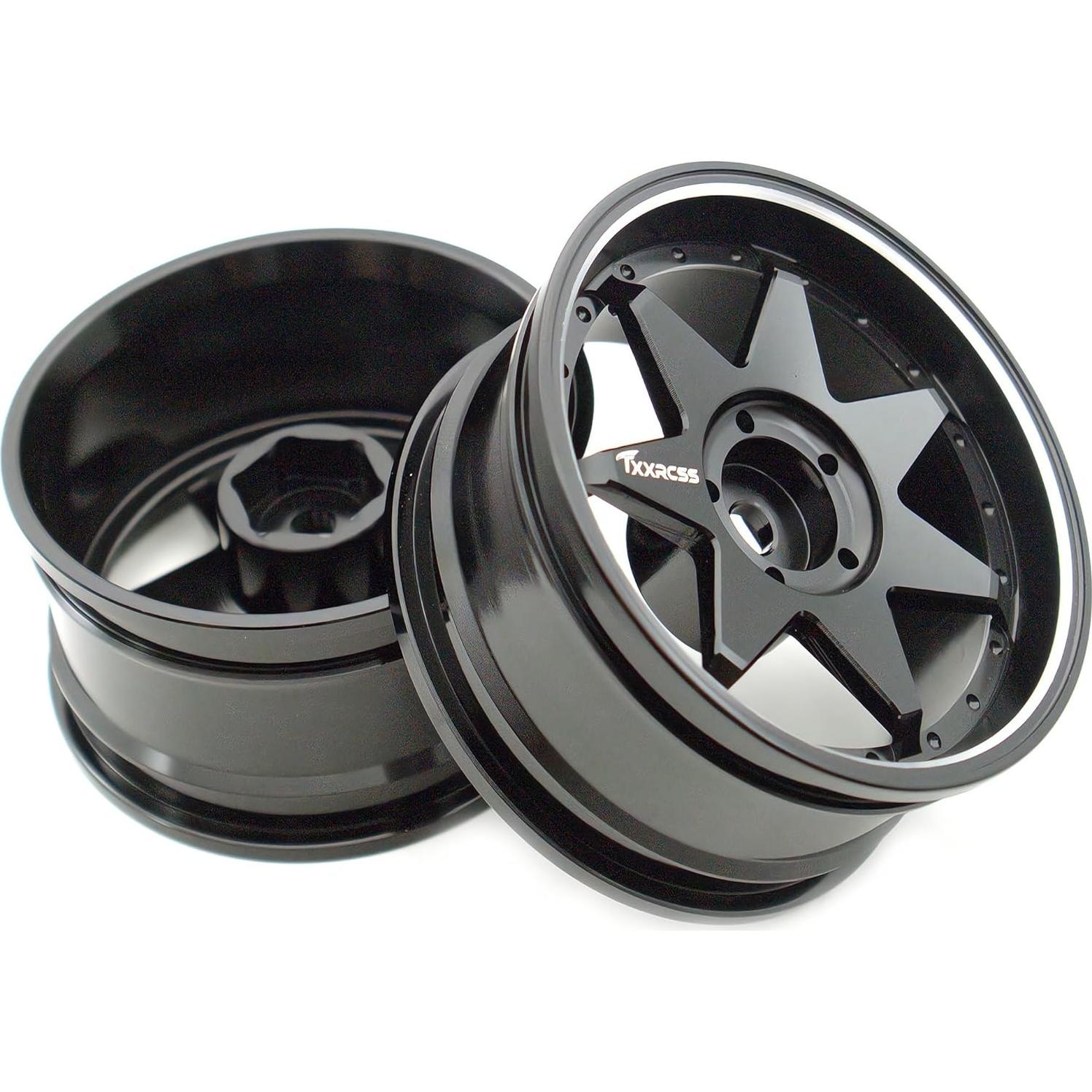 Neumáticos de Drift RC 1/10 Aluminio 4Pcs 52mm Tamiya Traxxas