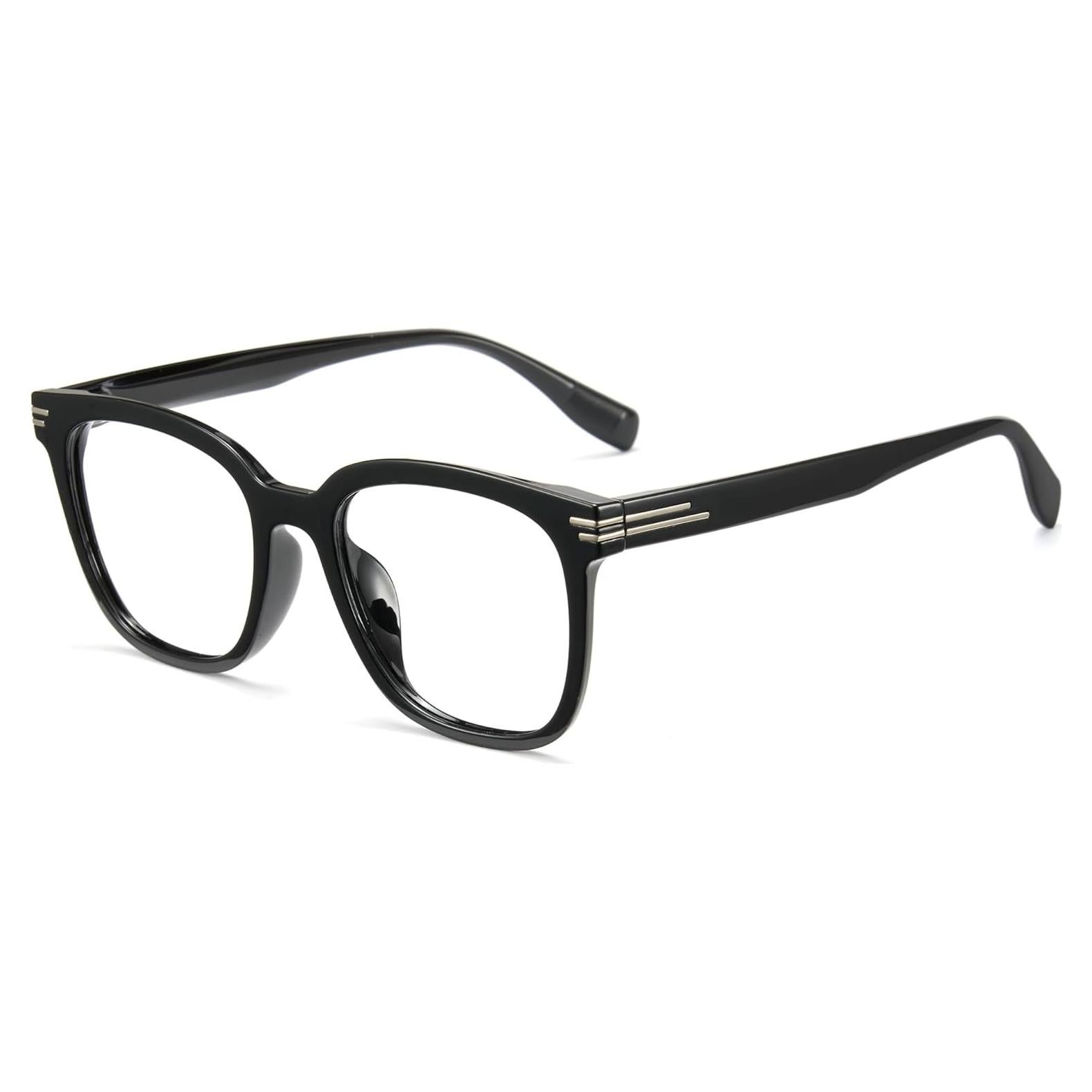 Gafas de luz azul Cyxus unisex marco acetato negro 16.8x8cm