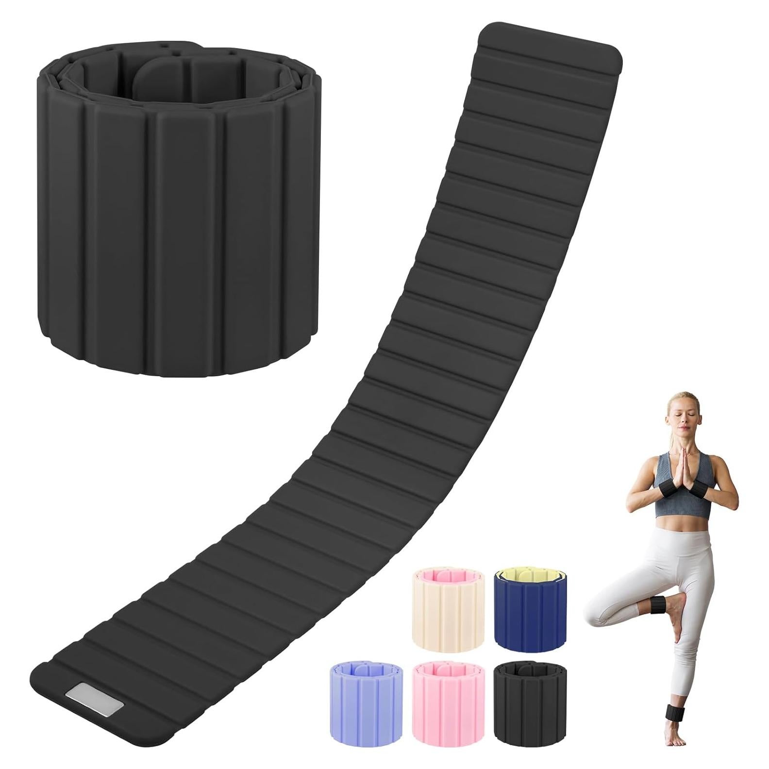 Pesas de Muñeca y Tobillo Passer 0.45 kg Set de 2 Negro