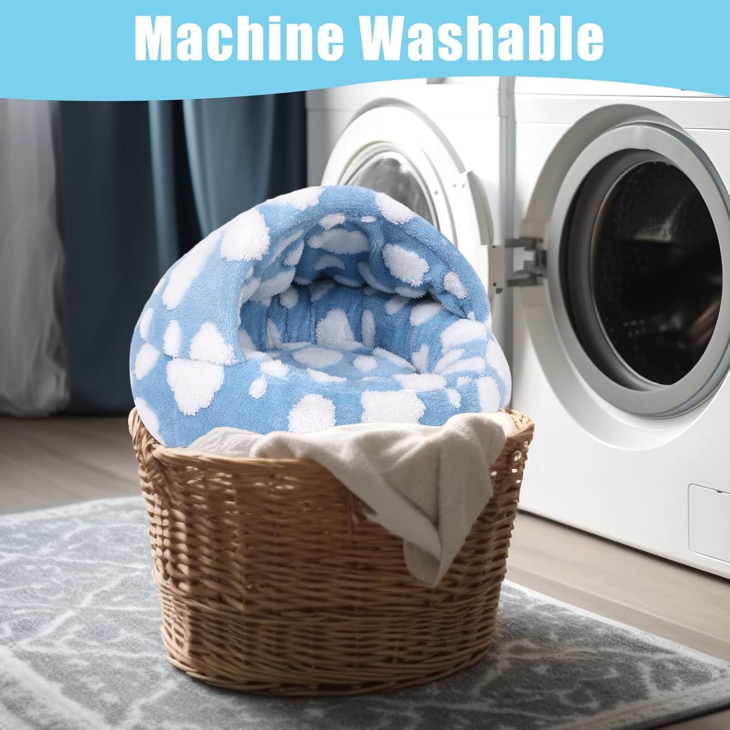 Cama Lavable para Perros y Gatos WgoogW Azul 50,8 cm