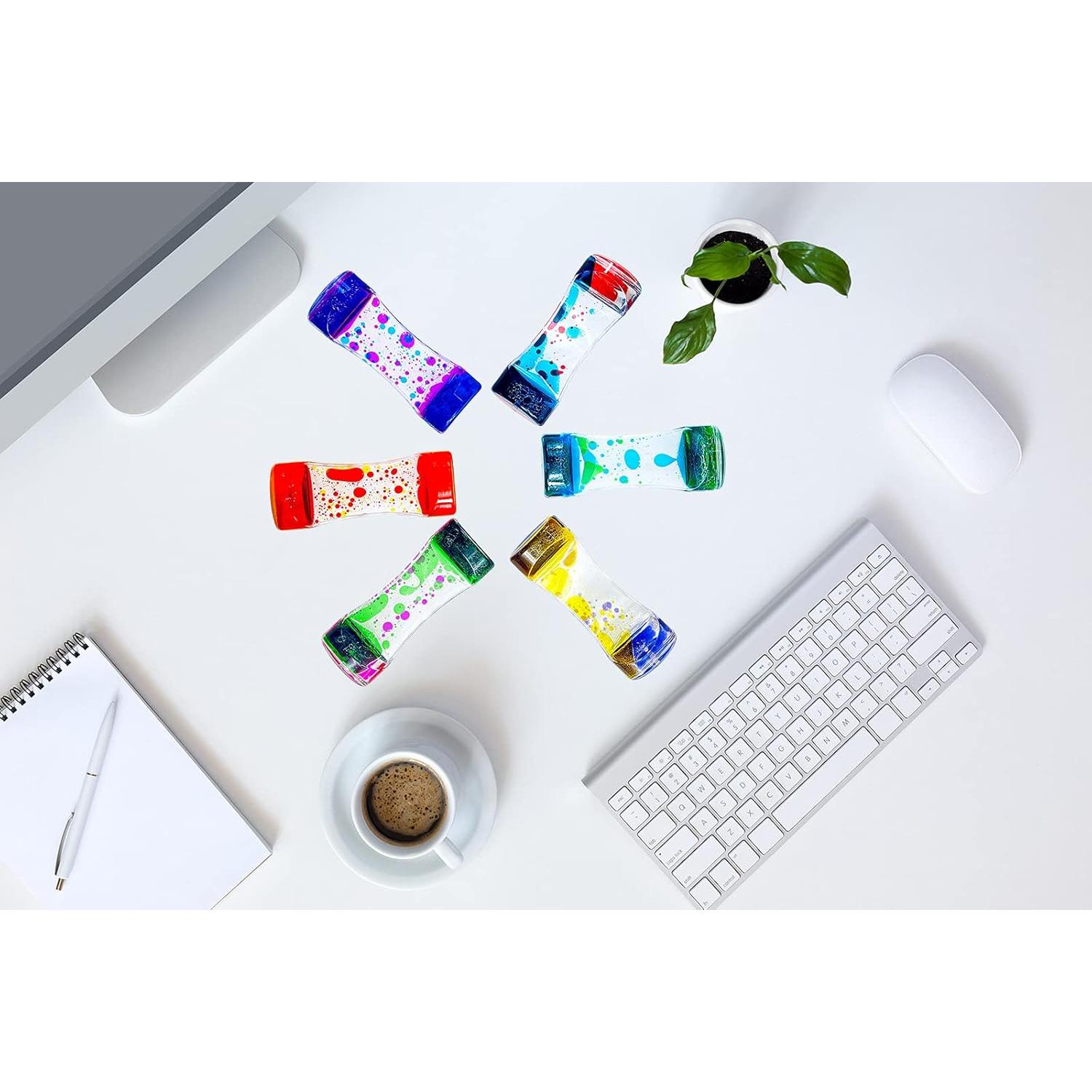 Temporizador de burbujas sensorial OCTTN 3 paquetes colores