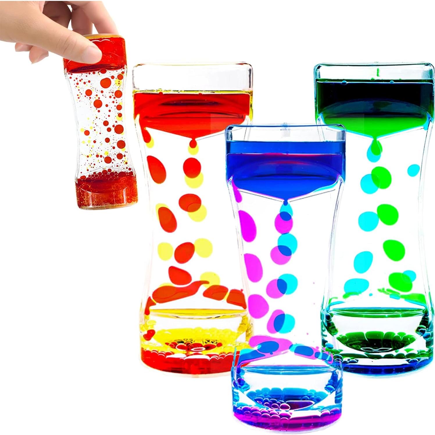 Temporizador de burbujas sensorial OCTTN 3 paquetes colores