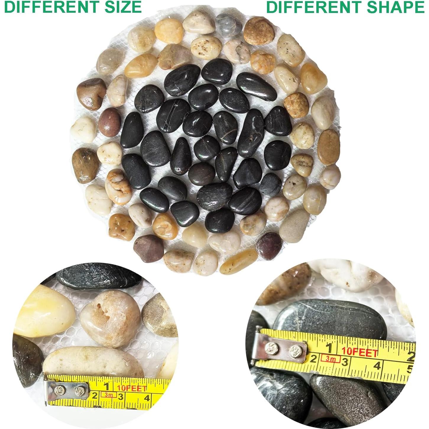 Piedras de Jardín Antideslizantes Yuanzhihang - 6 Piezas 25.4cm