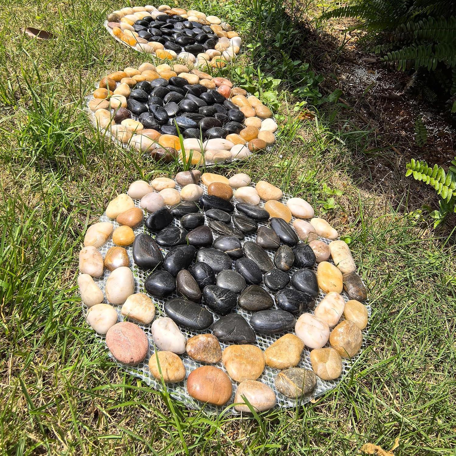 Piedras de Jardín Antideslizantes Yuanzhihang - 6 Piezas 25.4cm