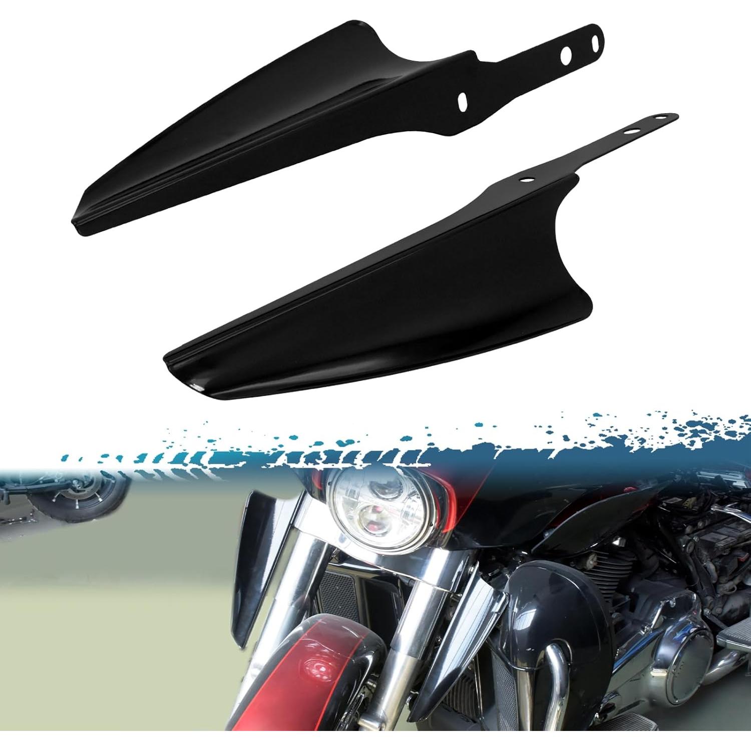Deflectores de Viento Harley Touring 1995-2023 Negro
