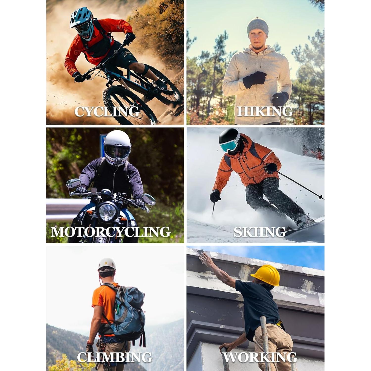 Máscara Balaclava Aicall UV Transpirable para Esquí y Ciclismo