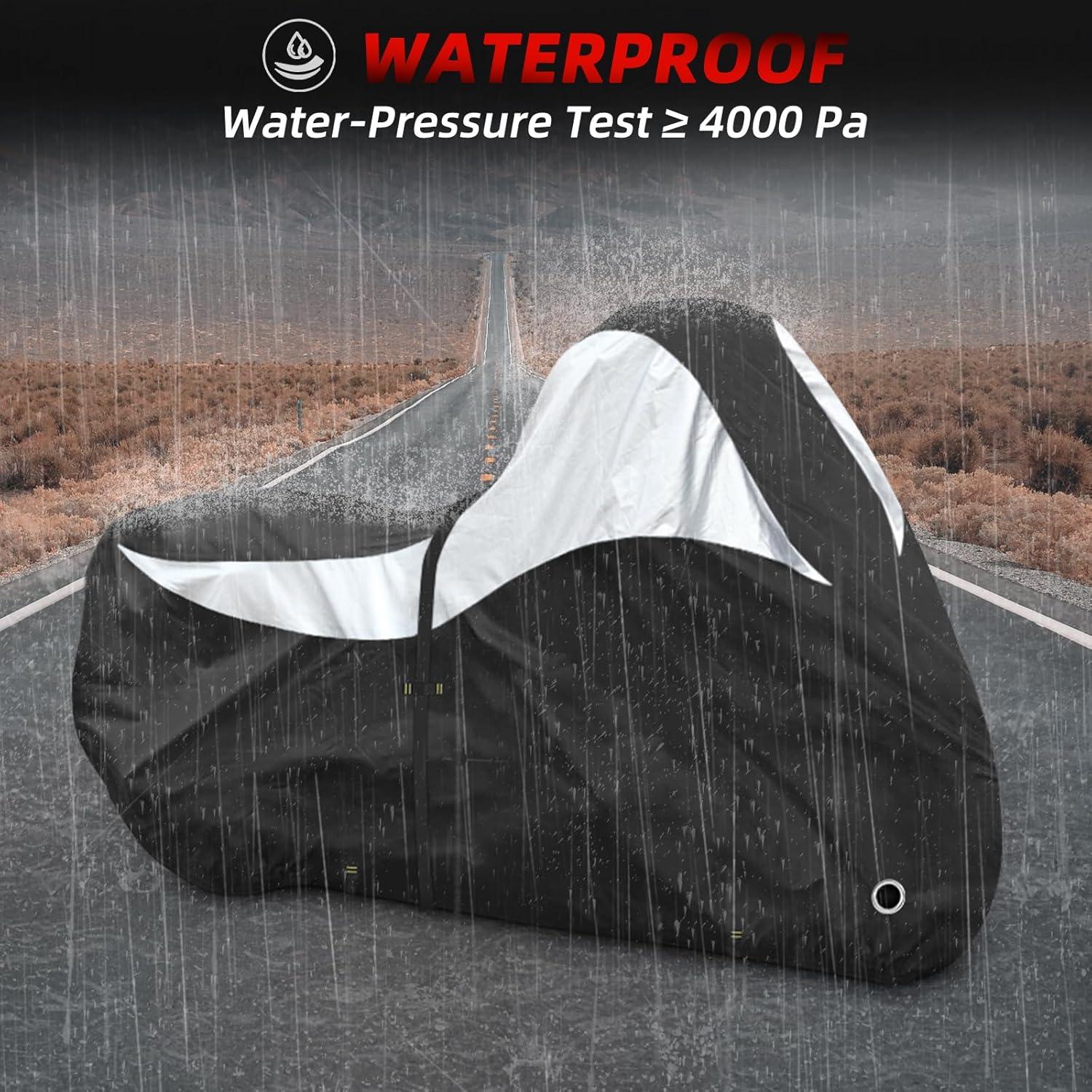 Cubierta de Motocicleta Zenicham 600D Impermeable XXL