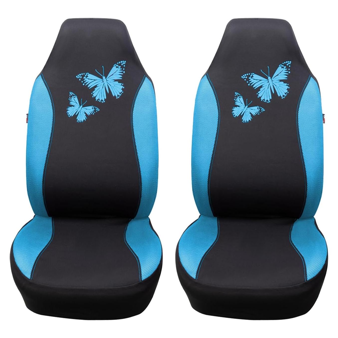 Cubiertas de Asiento de Coche Flying Banner FB-077 Azul Menta
