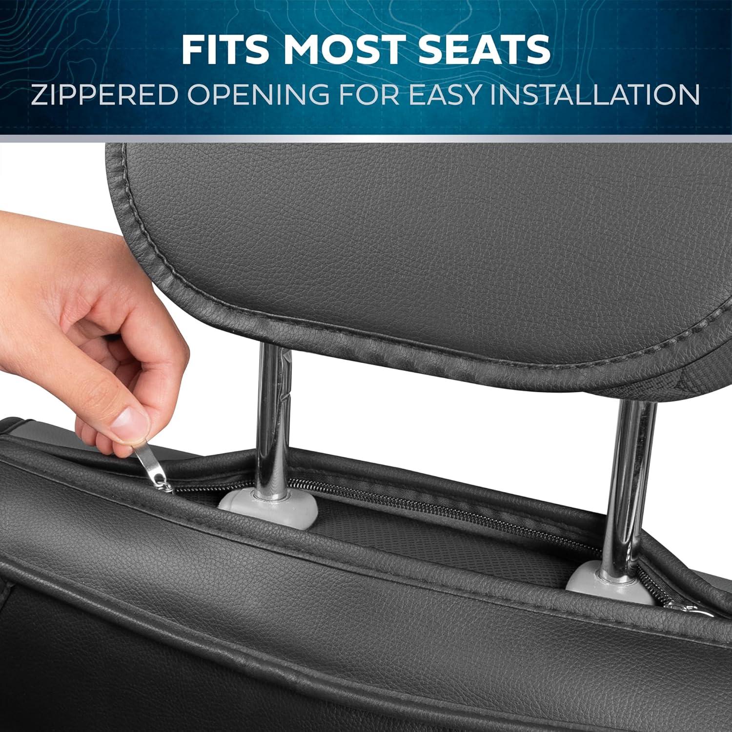 Cubiertas de Asiento MotorBox Edición Clásica - Negro