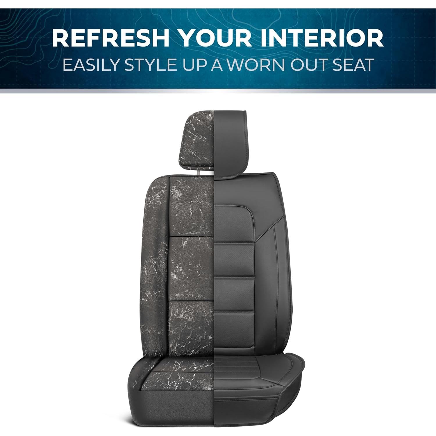 Cubiertas de Asiento MotorBox Edición Clásica - Negro