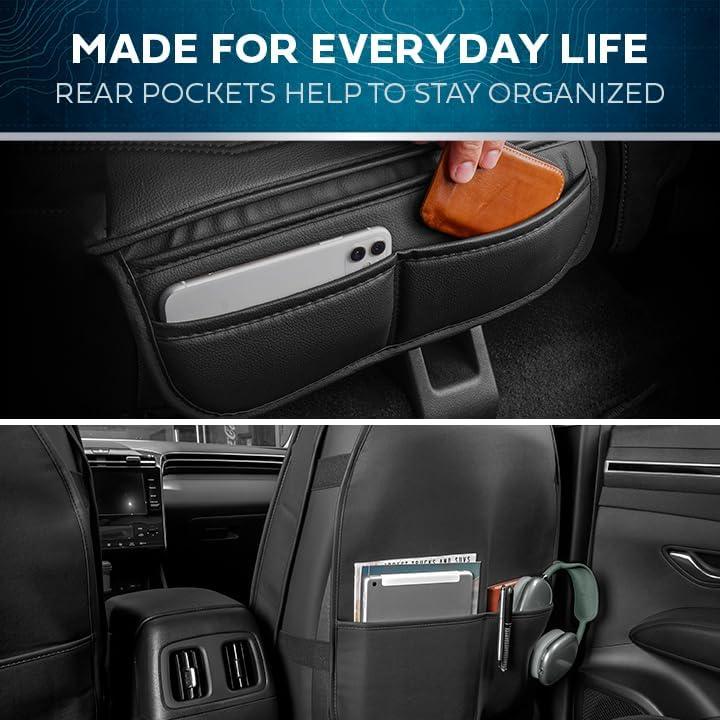 Cubiertas de Asiento MotorBox Edición Clásica - Negro