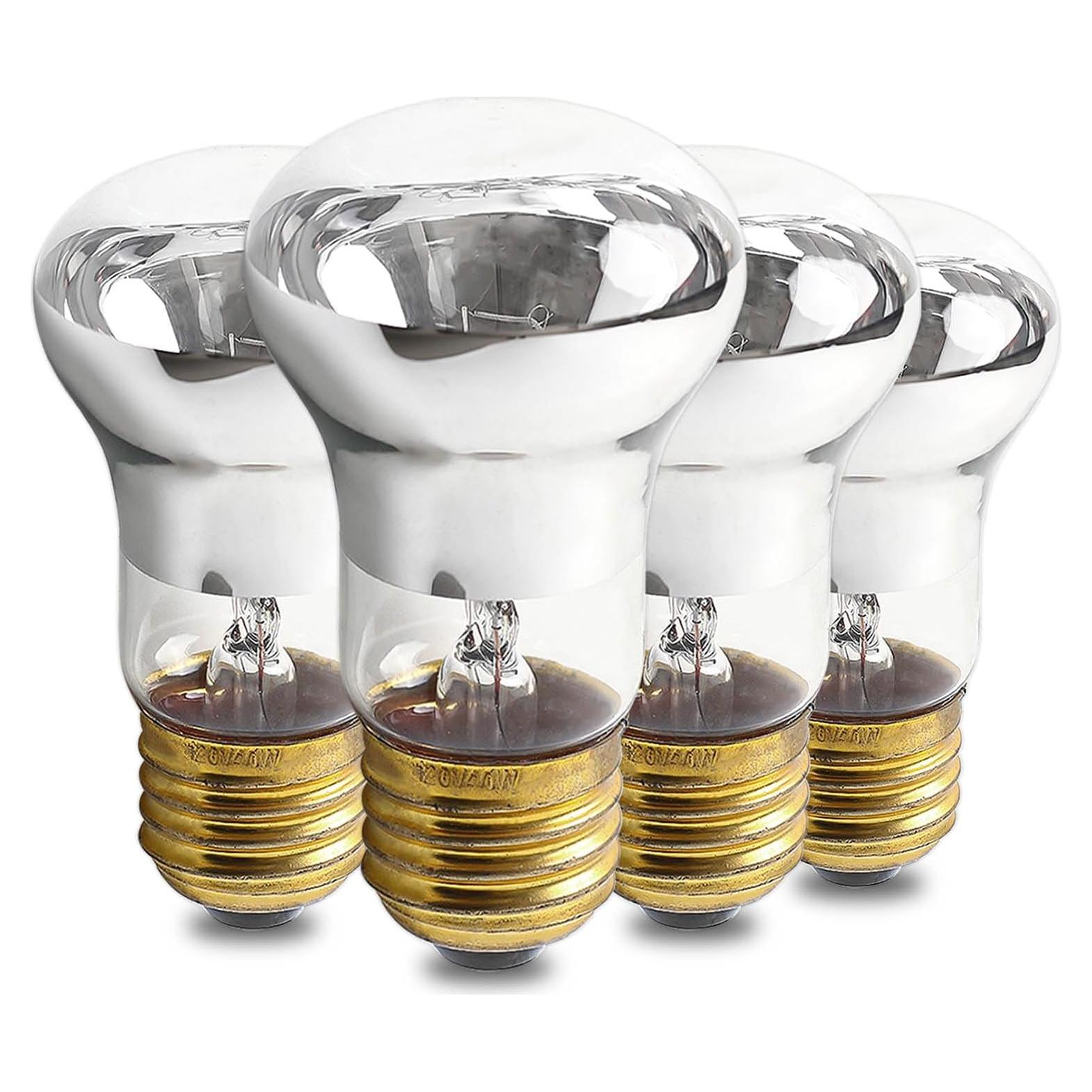 Bombilla Incandescente R39 E17 25W Seentech - Paquete 4
