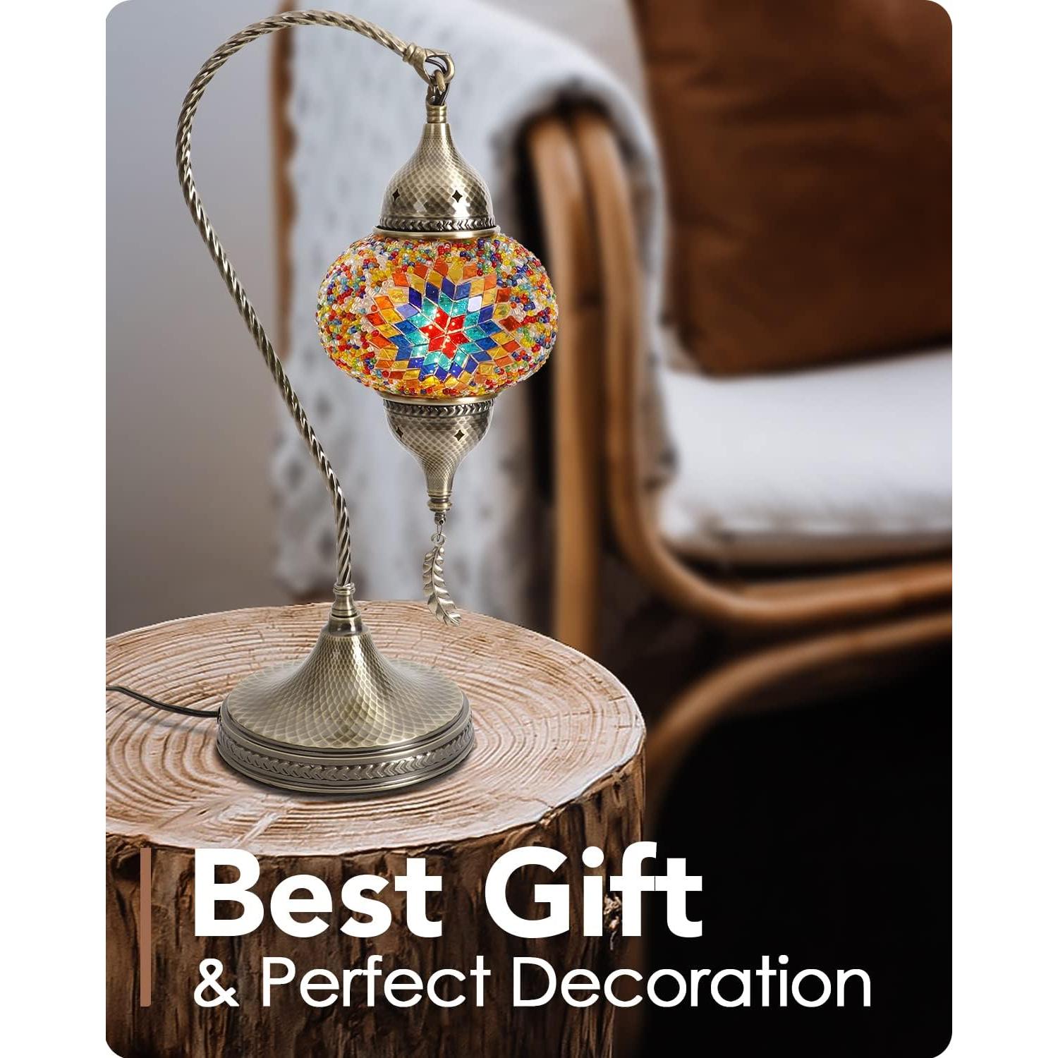 Lámpara de Mesa Yarra-Decor Turca de Mosaico 38cm LED