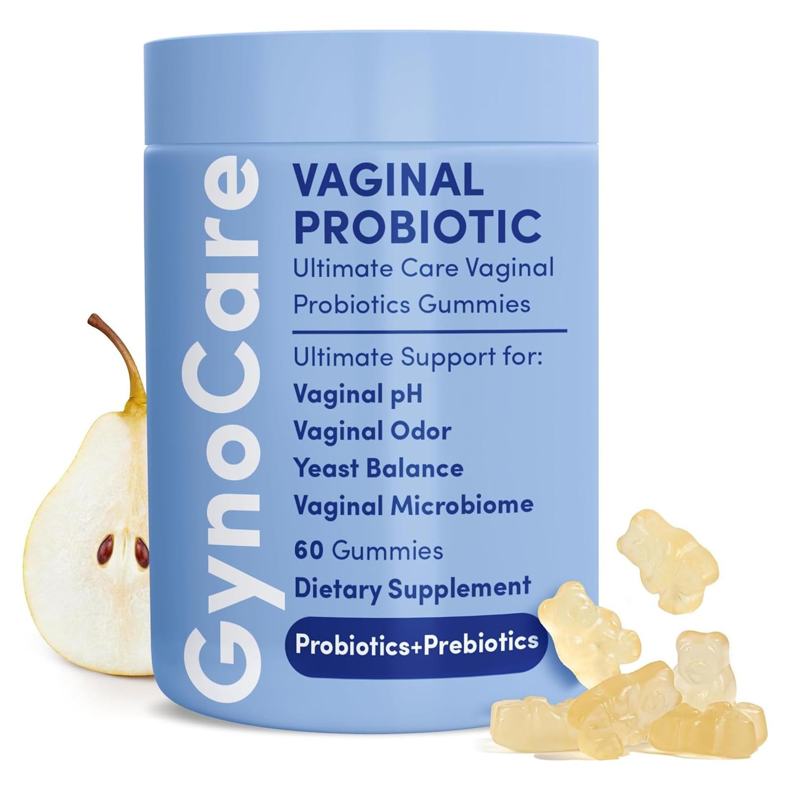 Gomitas Probioticas Vaginales GynoCare 60 Unidades pH Balance