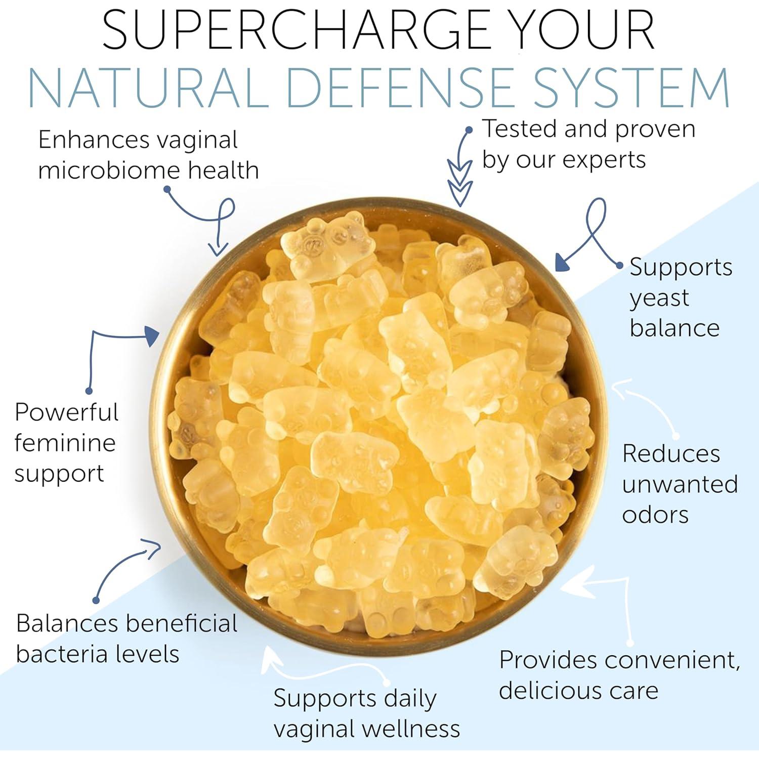 Gomitas Probioticas Vaginales GynoCare 60 Unidades pH Balance