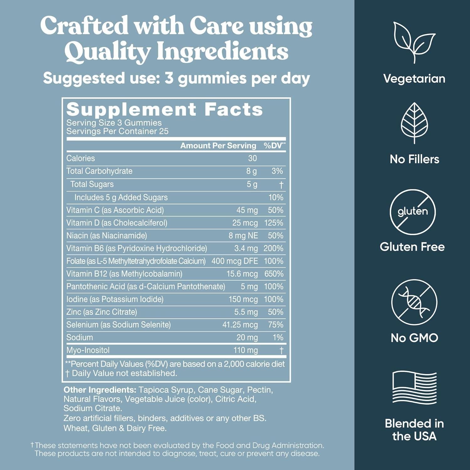 Gominolas de Fertilidad Concepción para Ella - 75 g