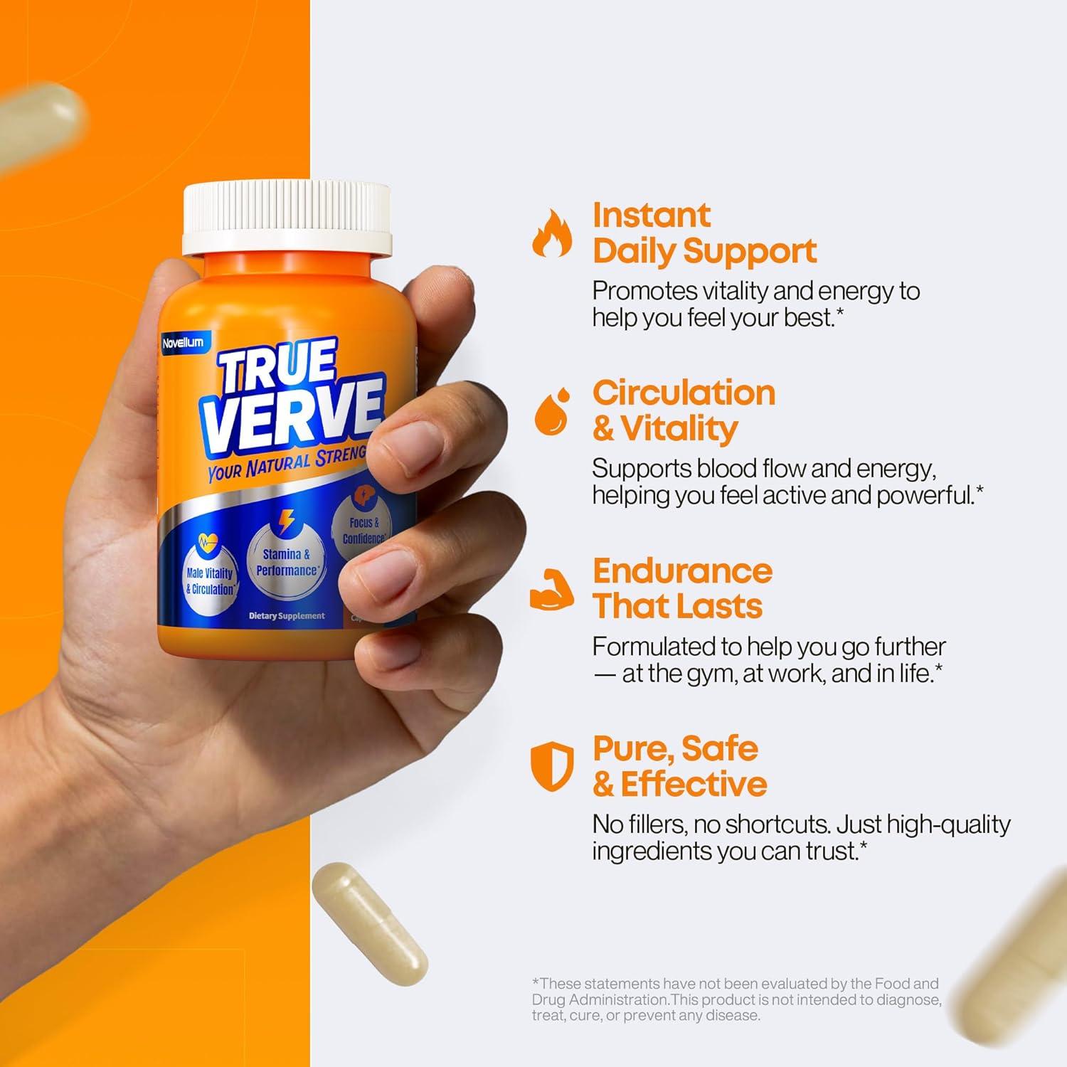 Píldoras de Rendimiento Rápido Novellum - 90 Cápsulas