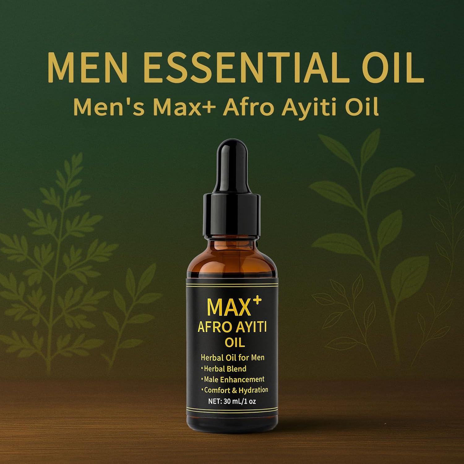 Aceite Herbal Natural para Masaje Max Afro Ayiti 30 ML
