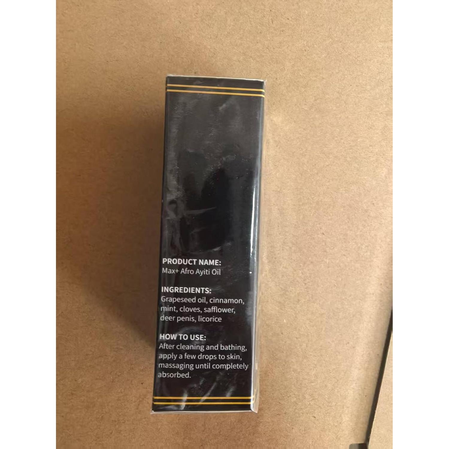 Aceite Herbal Natural para Masaje Max Afro Ayiti 30 ML