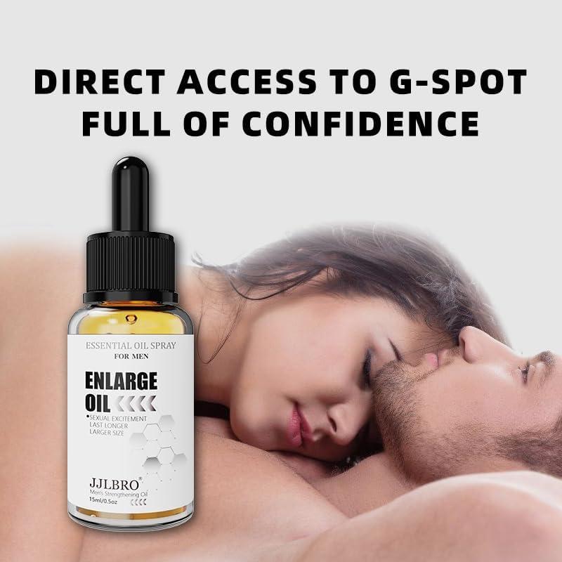 Gel Corporal Aumentador JJLBRO 48ml - Aceite Fortalecedor Masculino