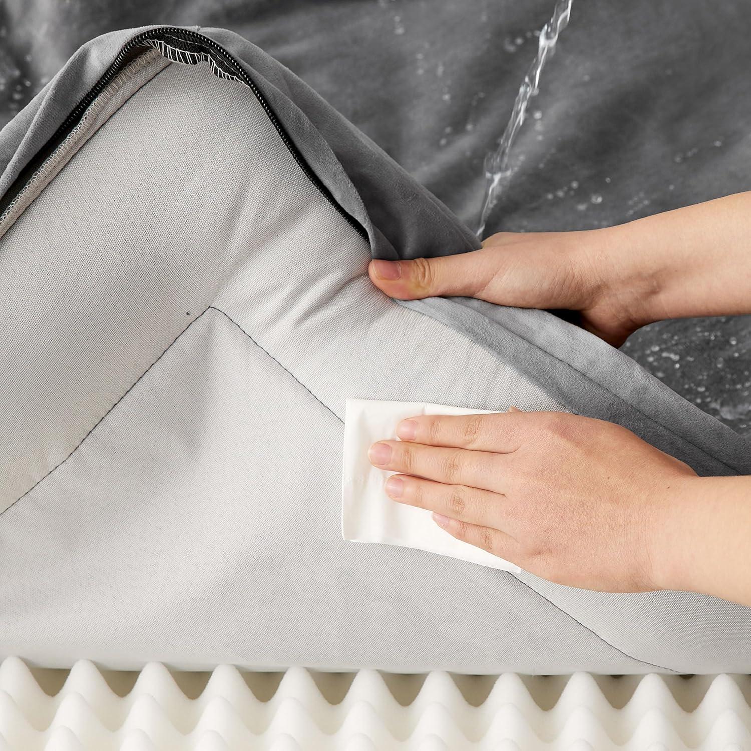 Cama para Gatos Bedsure Gris Soporte Ortopédico 50x38 cm