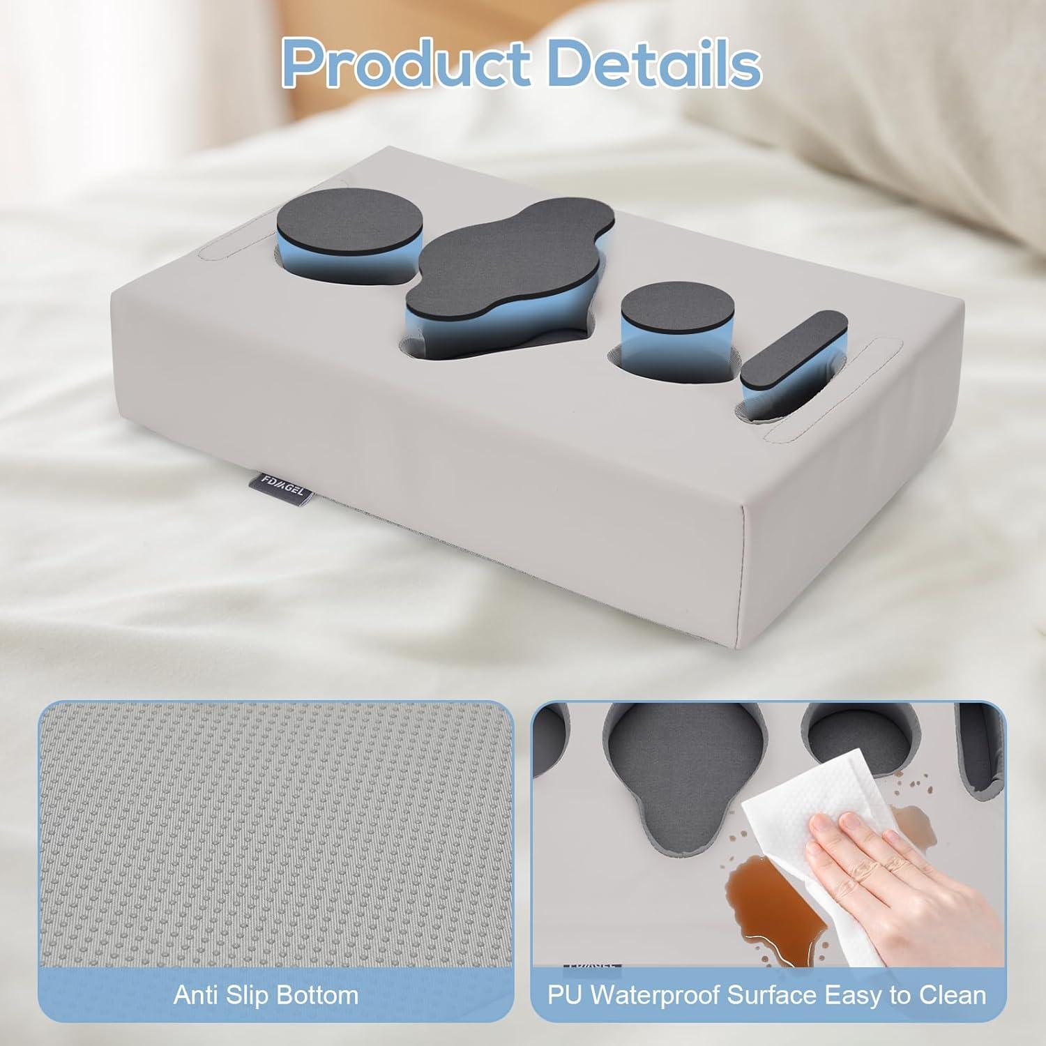 Cojín Soporte para Vaso FDMGEL Gris - Previene Derrames