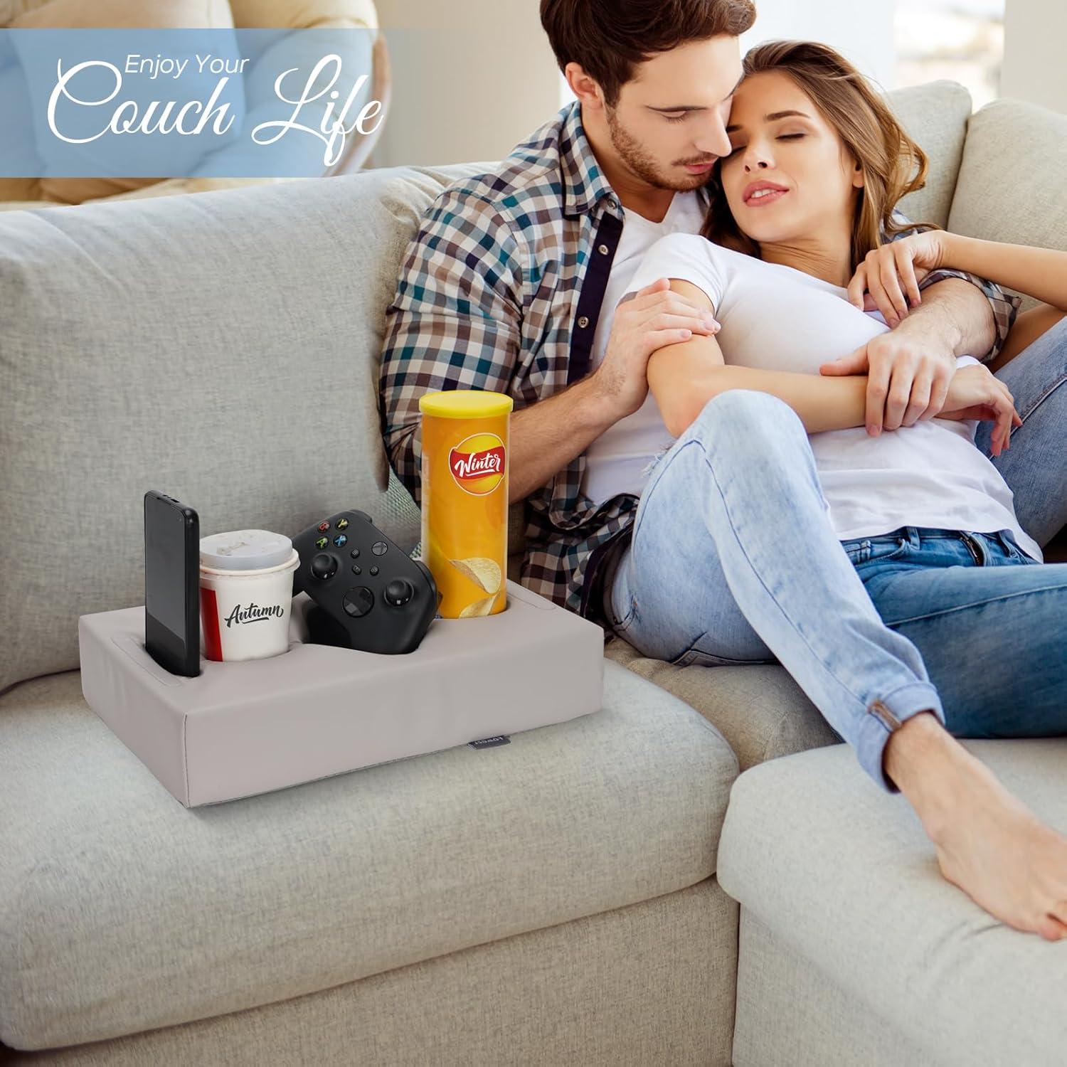 Cojín Soporte para Vaso FDMGEL Gris - Previene Derrames