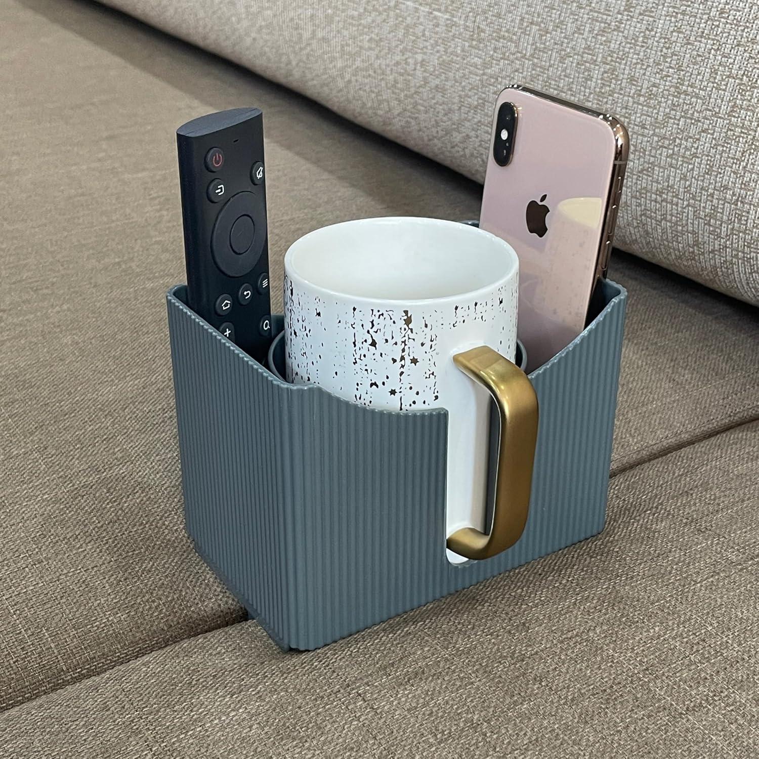 Bandeja Soporte para Bebidas Xchouxer Gris Anti-Derrame