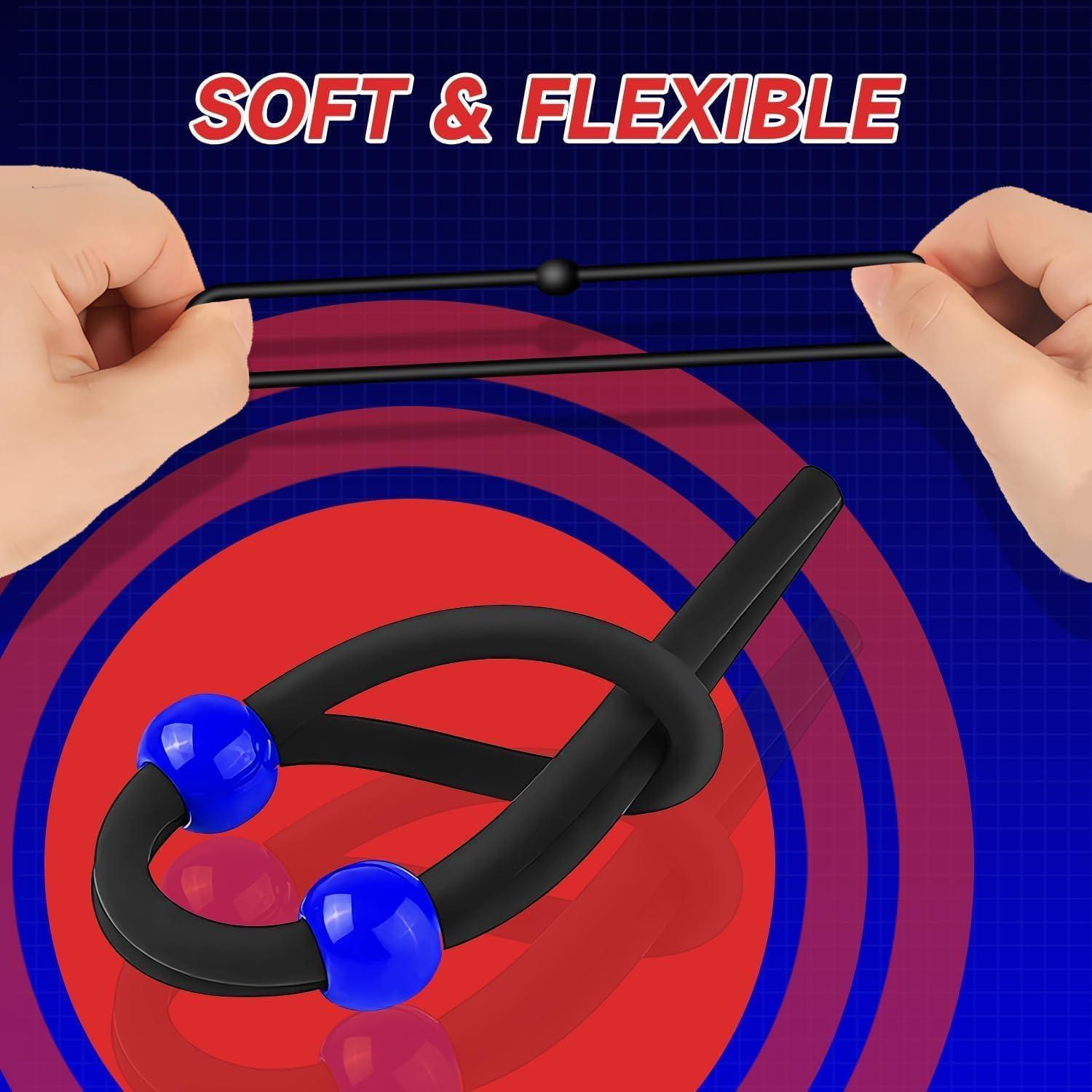 7 Pcs Anillos de Silicona Genérico para Hombres - Placer Intenso